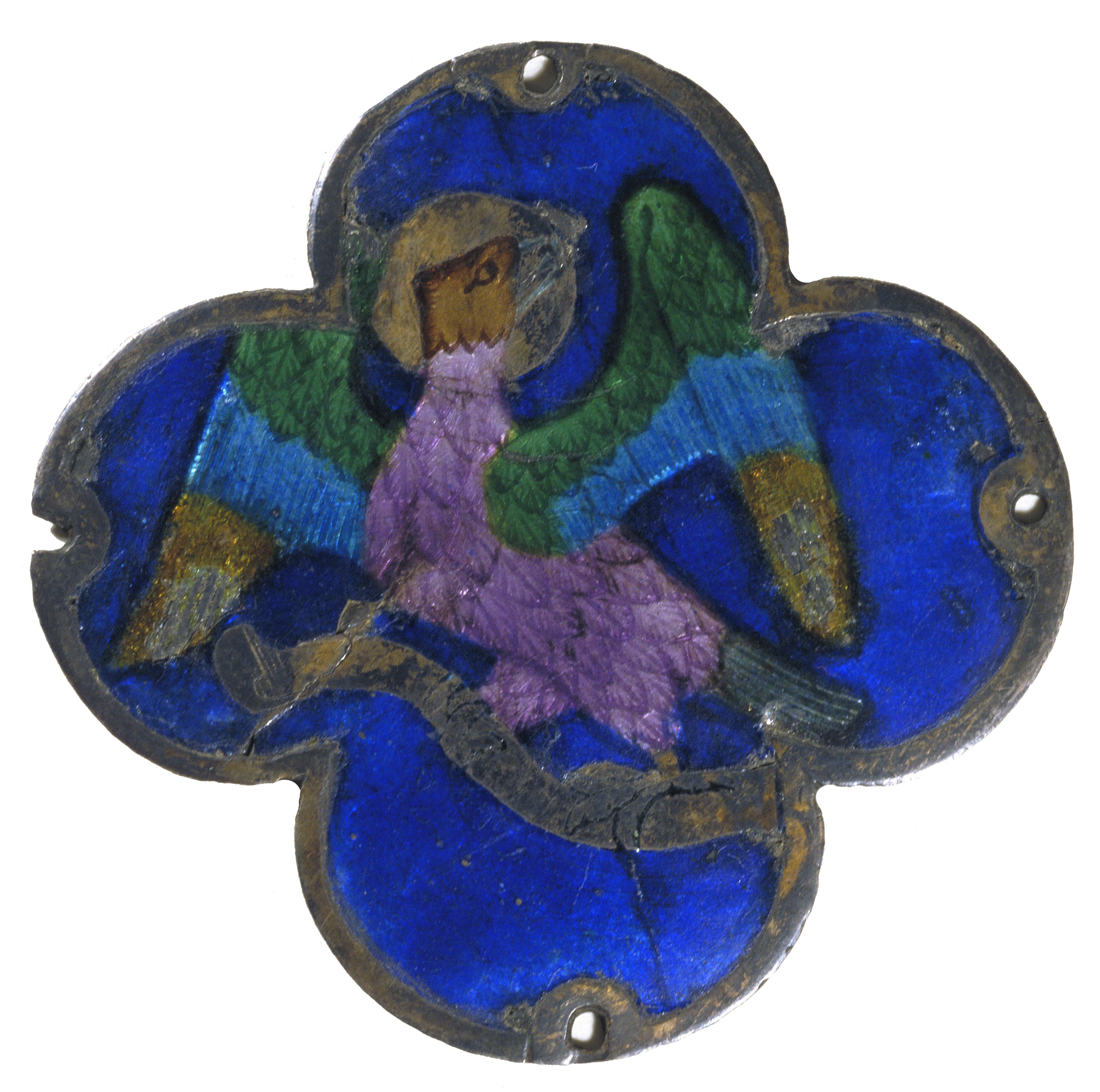 image for: Anònim. Catalunya. Barcelona - Àguila, símbol de l&#039;evangelista Joan - Cap a 1400