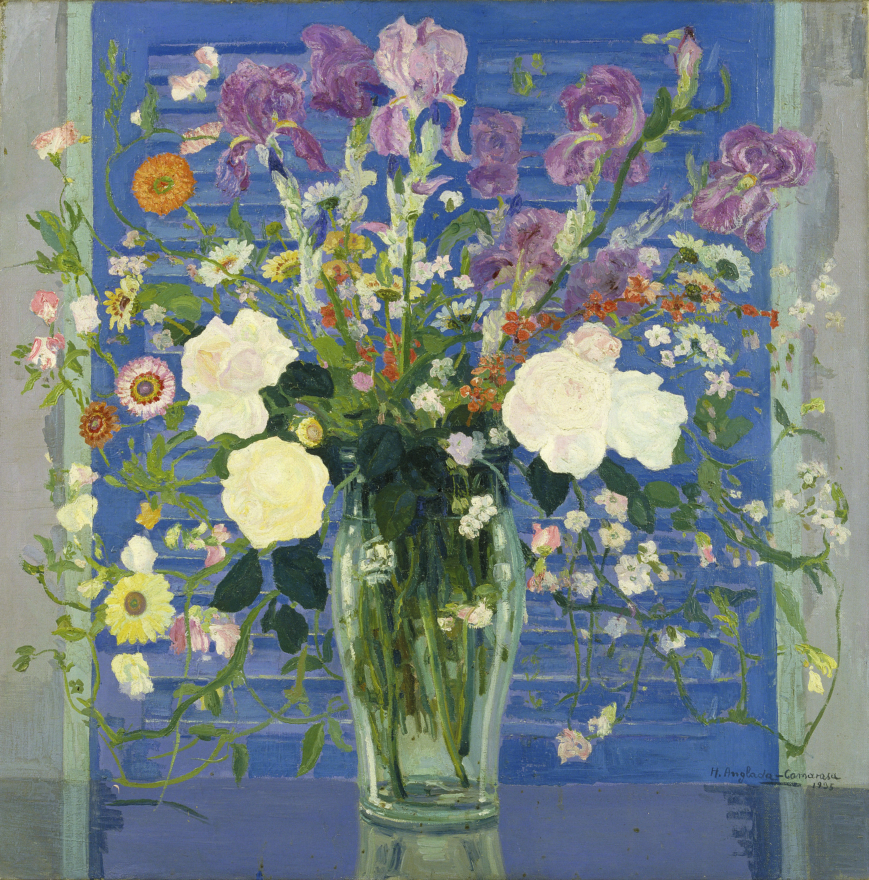 image for: Hermen Anglada Camarasa - Florera - 1935