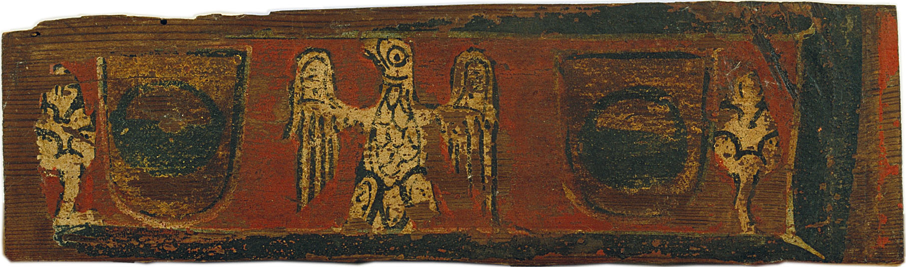 image for: Anònim. Catalunya - Tauleta d&#039;enteixinat amb àguila entre escuts dels Caldes i motius vegetals - Finals del segle XIII