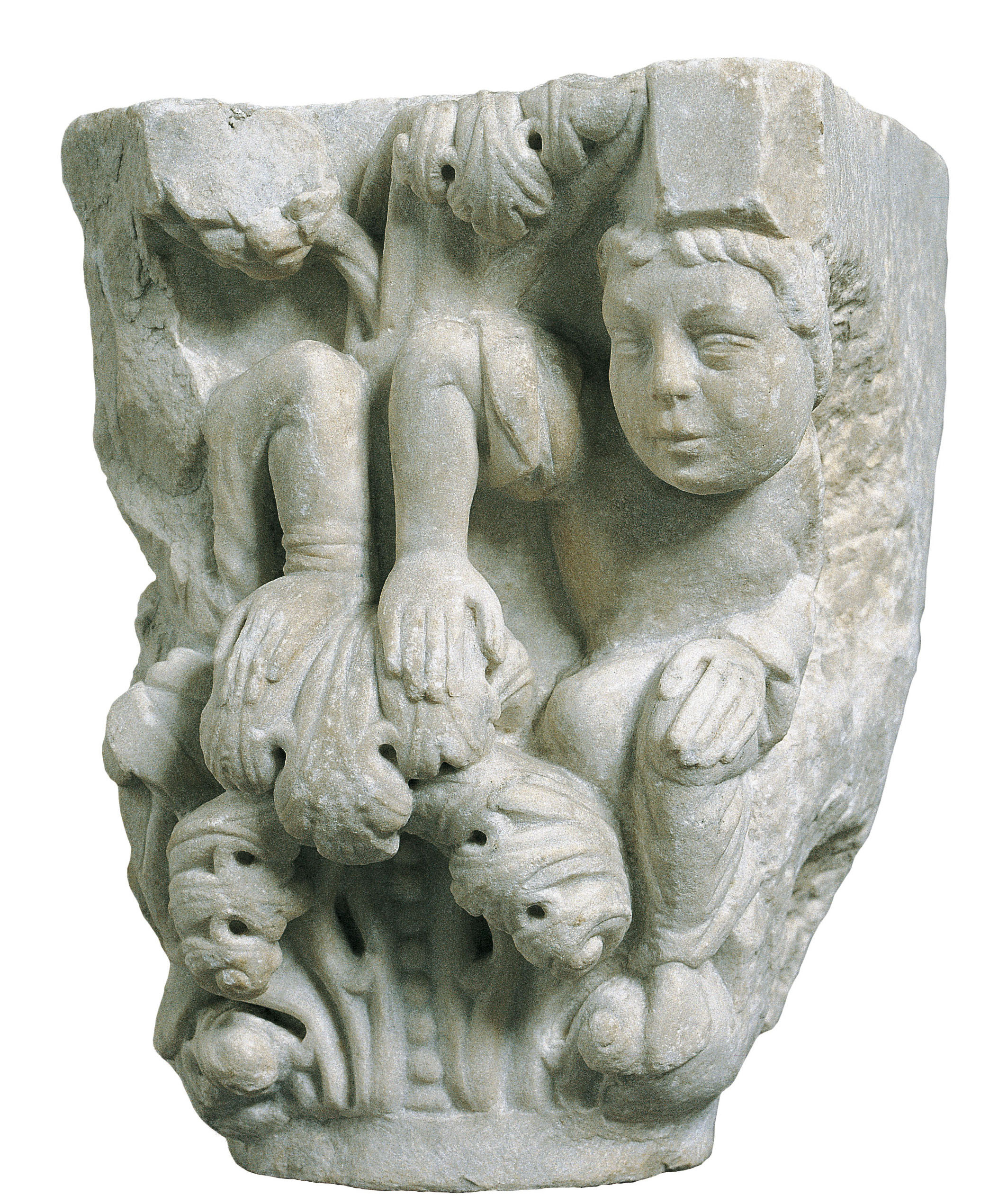 image for: Anònim - Capitell de l&#039;hospital de Sant Nicolau - Cap a 1200-1220