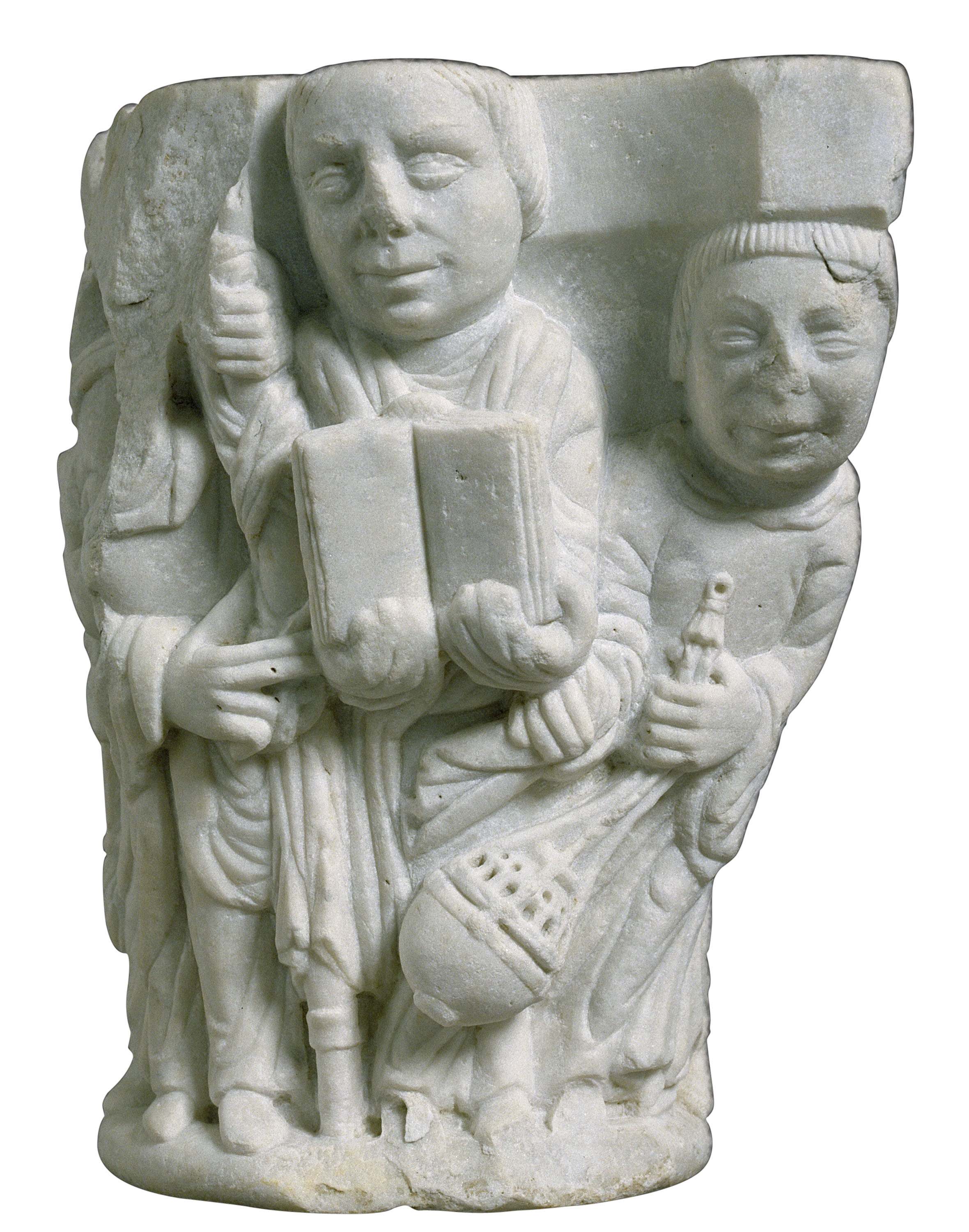 image for: Anònim - Capitell de l&#039;hospital de Sant Nicolau - Cap a 1200-1220