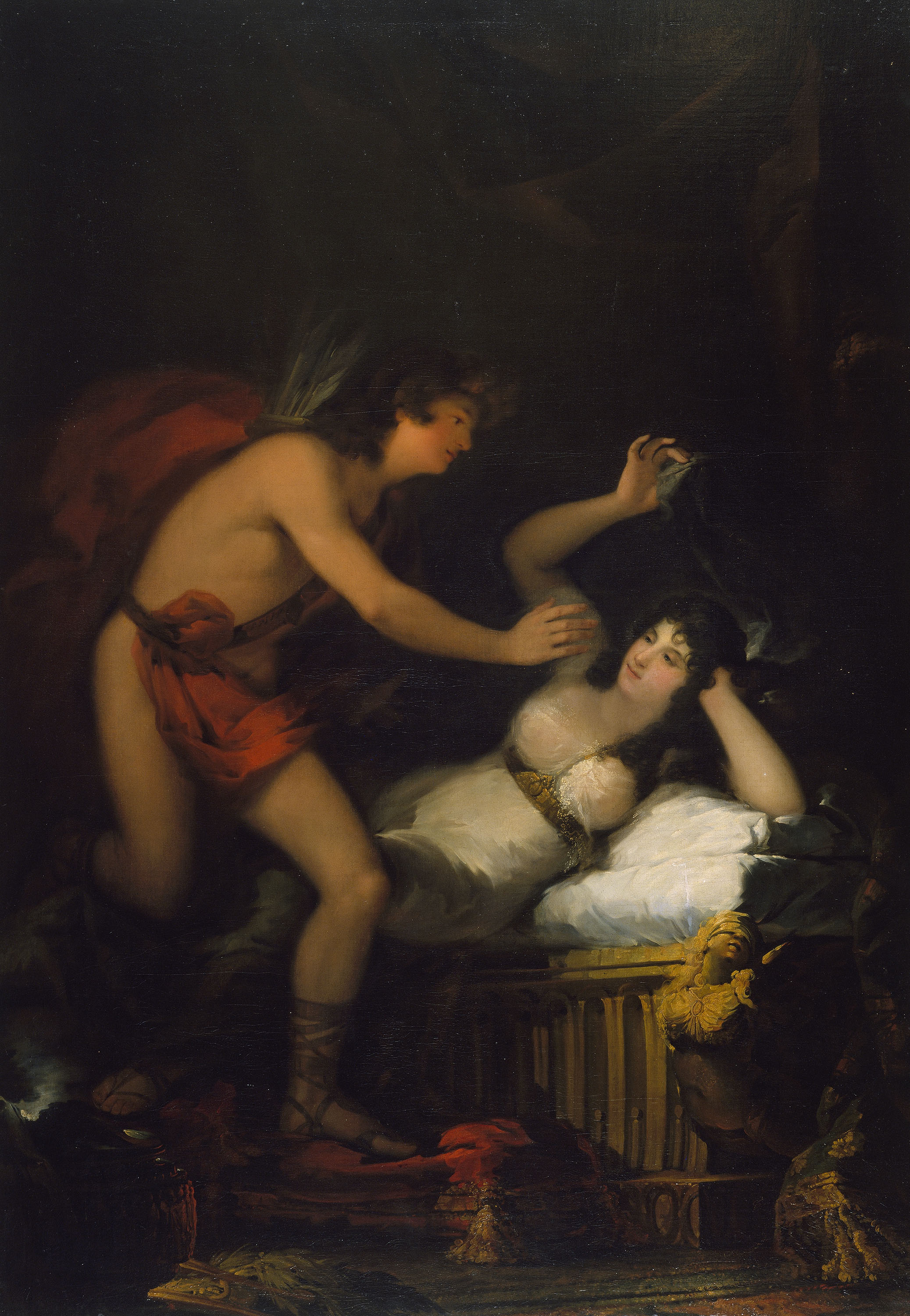 image for: Francisco de Goya - Al·legoria de l&#039;Amor, Cupido i Psique [?] - 1798-1805