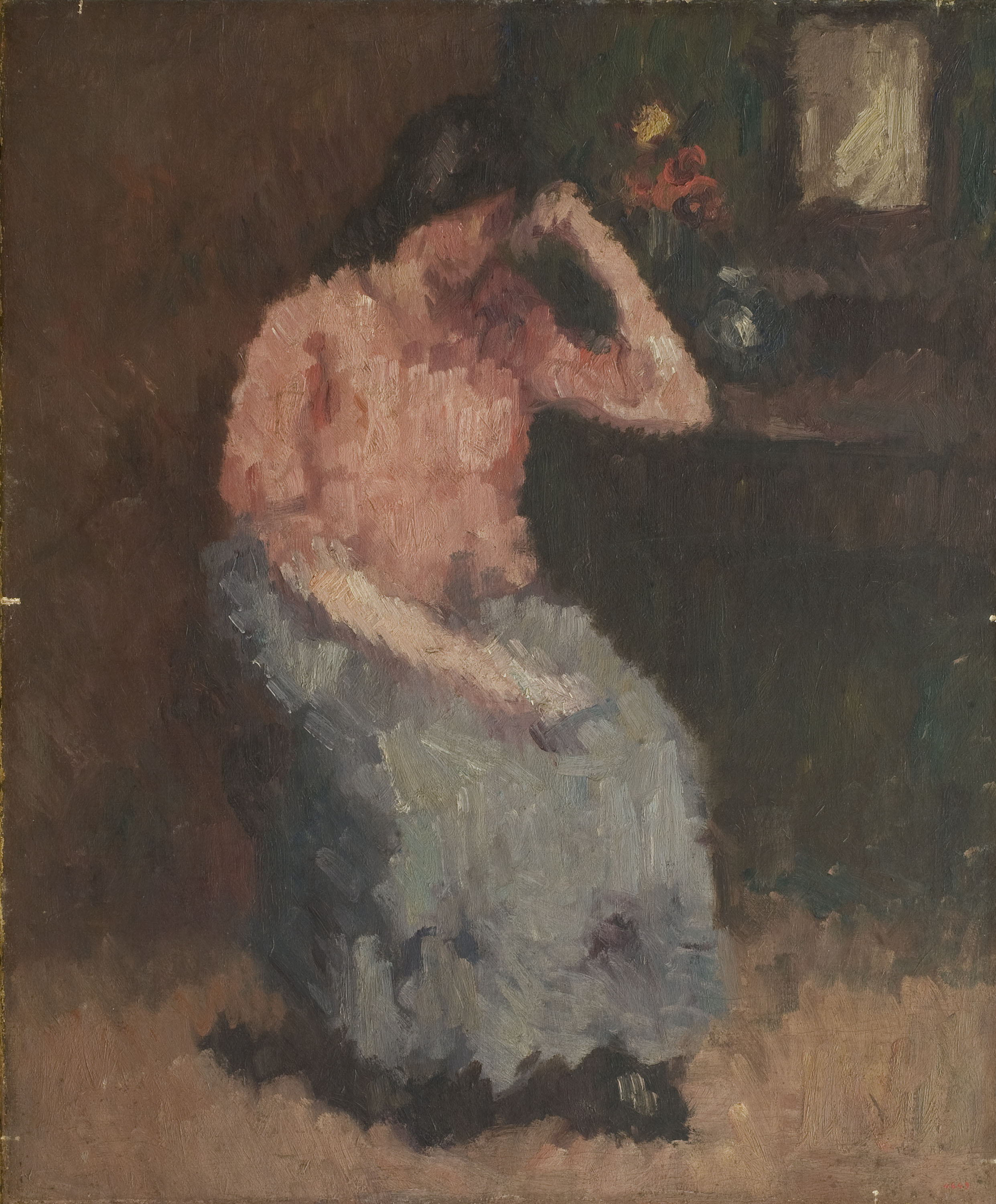 image for: Isidre Nonell - Plorant - Barcelona, 1910