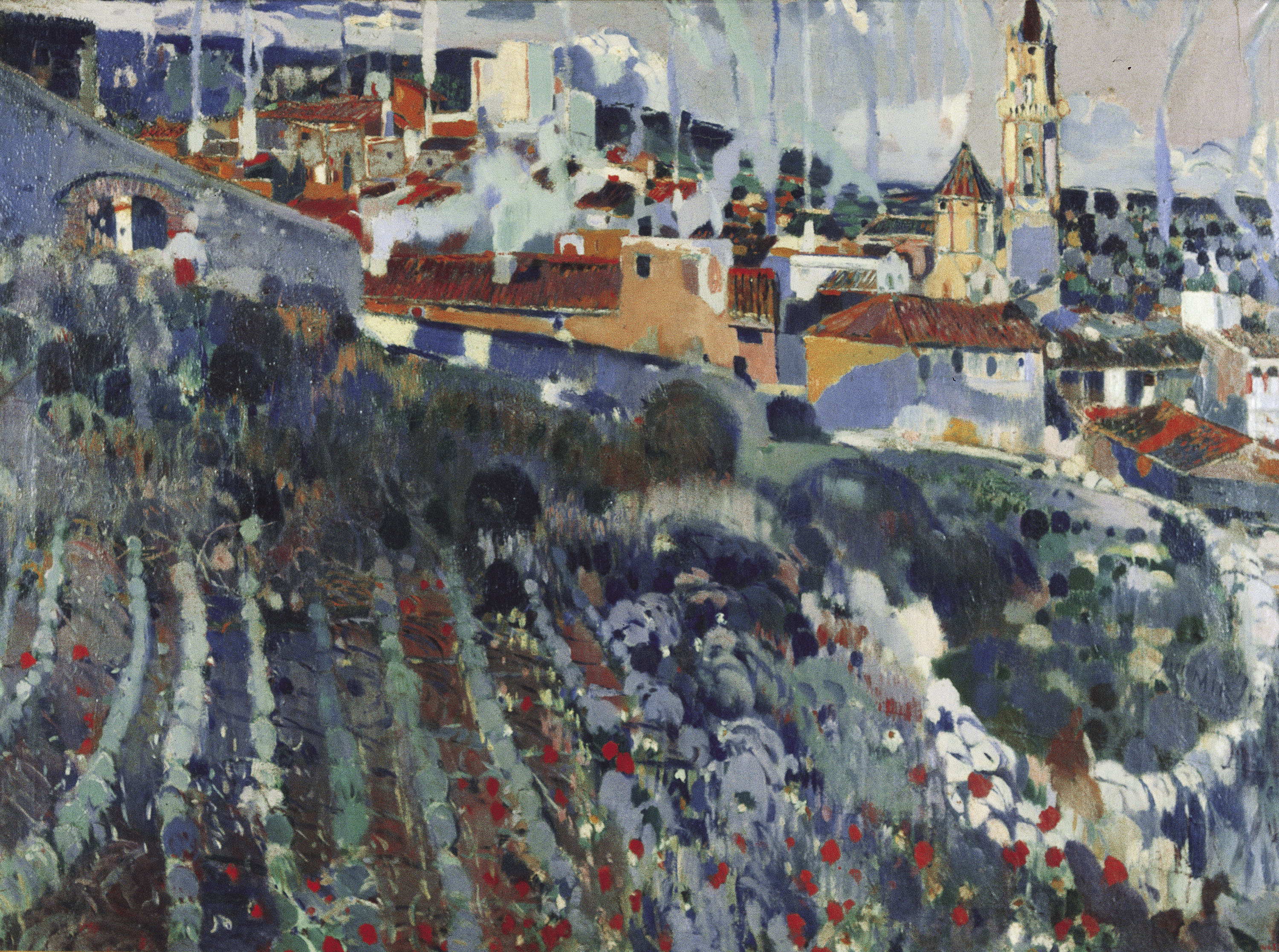 image for: Joaquim Mir - Poble escalonat - Cap a 1906-1909