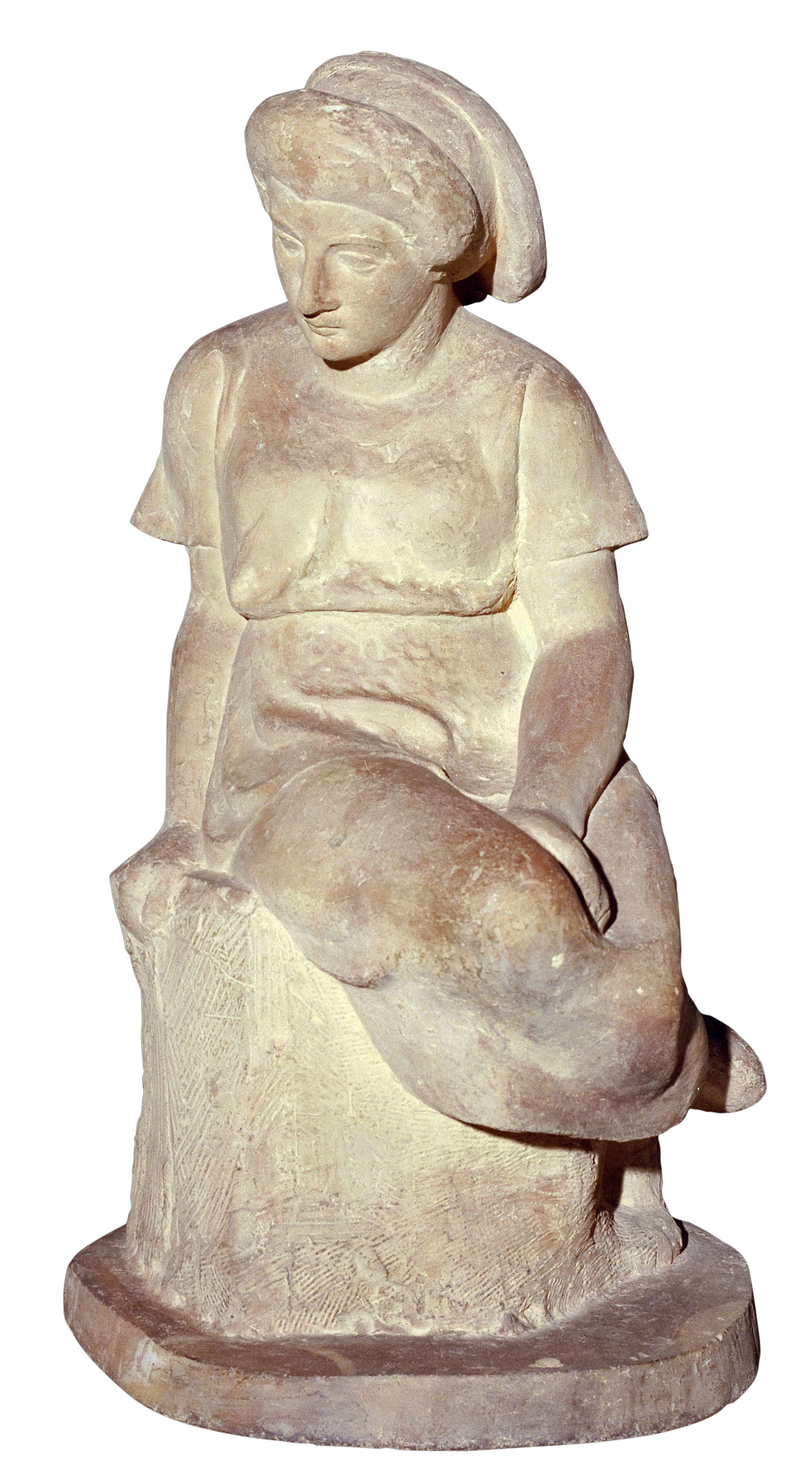 image for: Manolo Hugué - Catalana asseguda - 1923