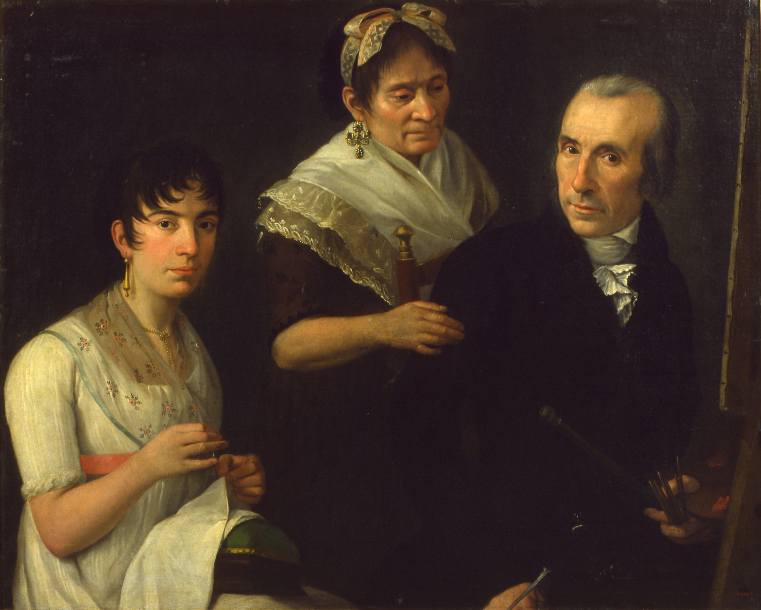 image for: Francesc Lacoma Sans - La família del pintor - Cap a 1800-1810