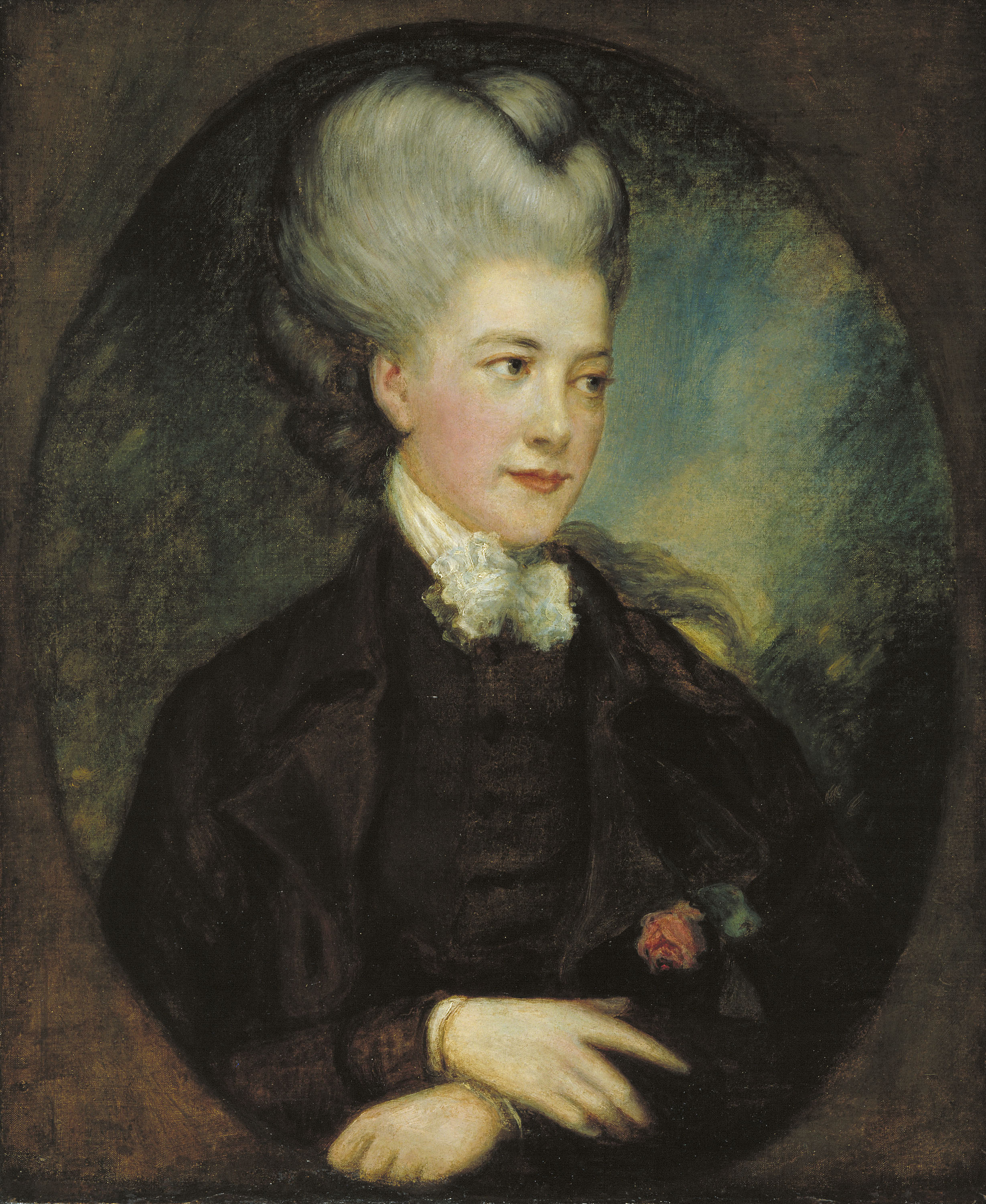 image for: Thomas Gainsborough - Lady Georgiana Poyntz, comtessa Spencer [?] - Segle XVIII