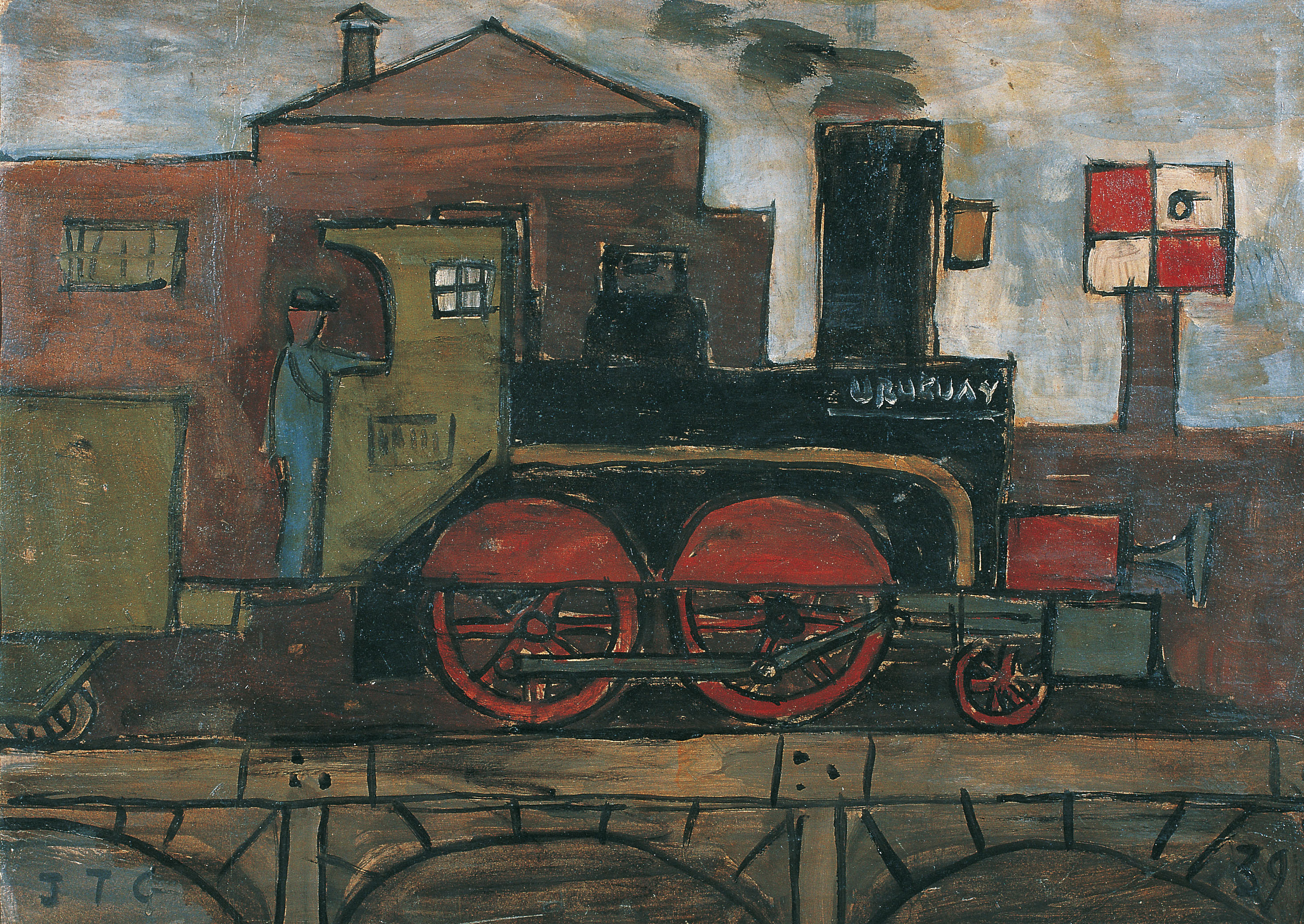 image for: Joaquim Torres-García - Uruguai - 1939