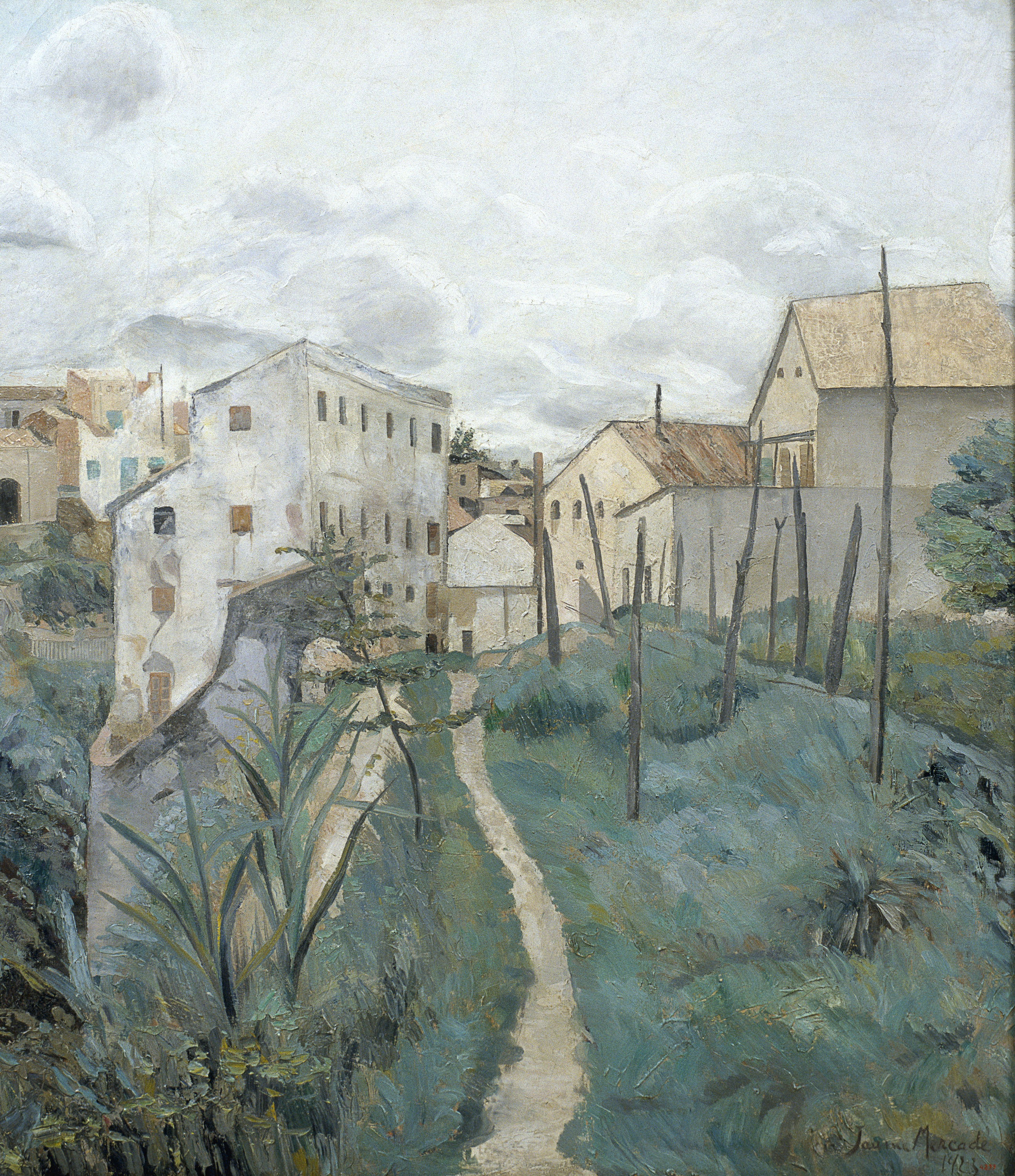 image for: Jaume Mercadé Queralt - Paisatge de Valls - 1922