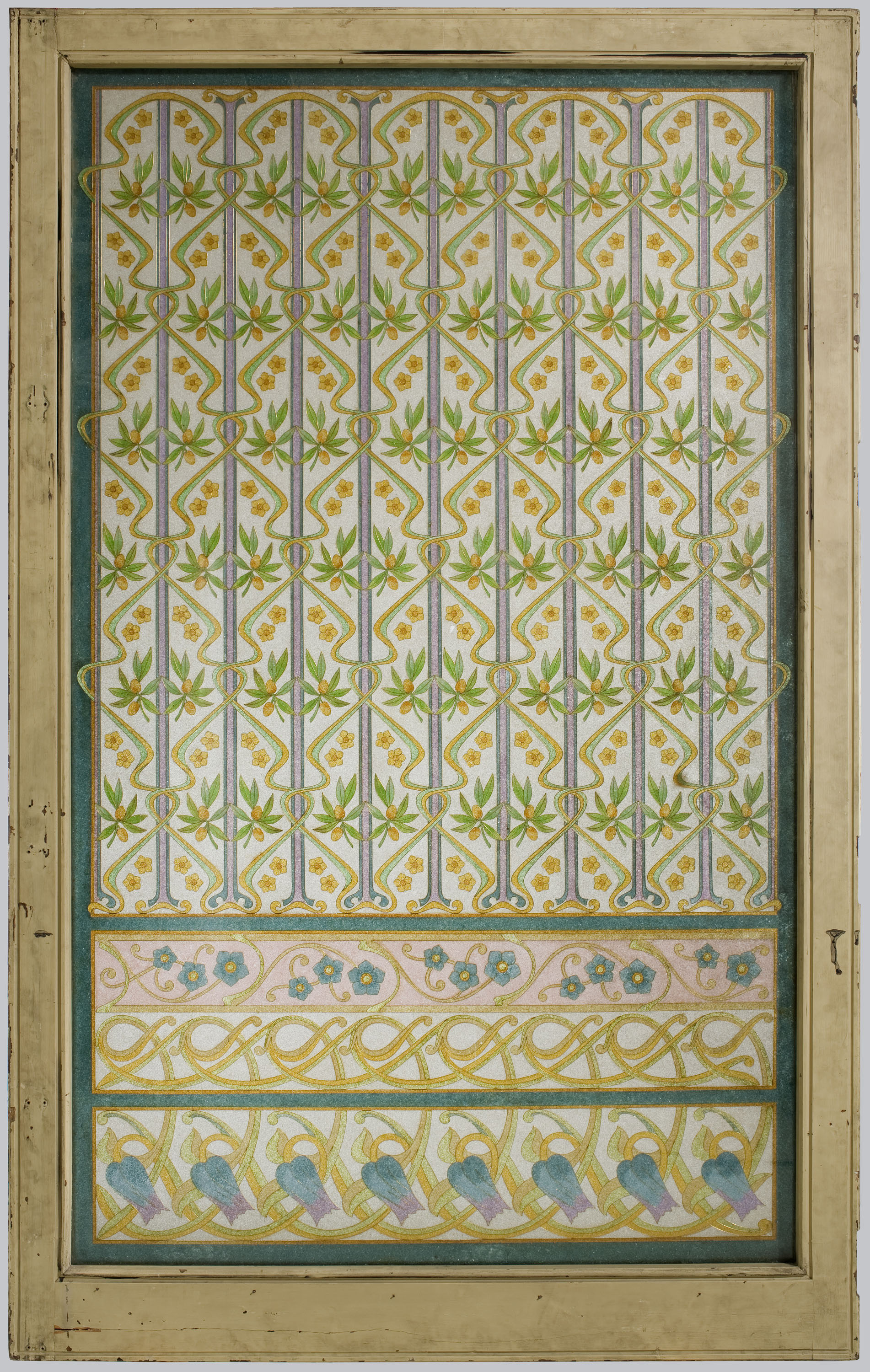 image for: Frederic Vidal - Finestra vidriera - Cap a 1900