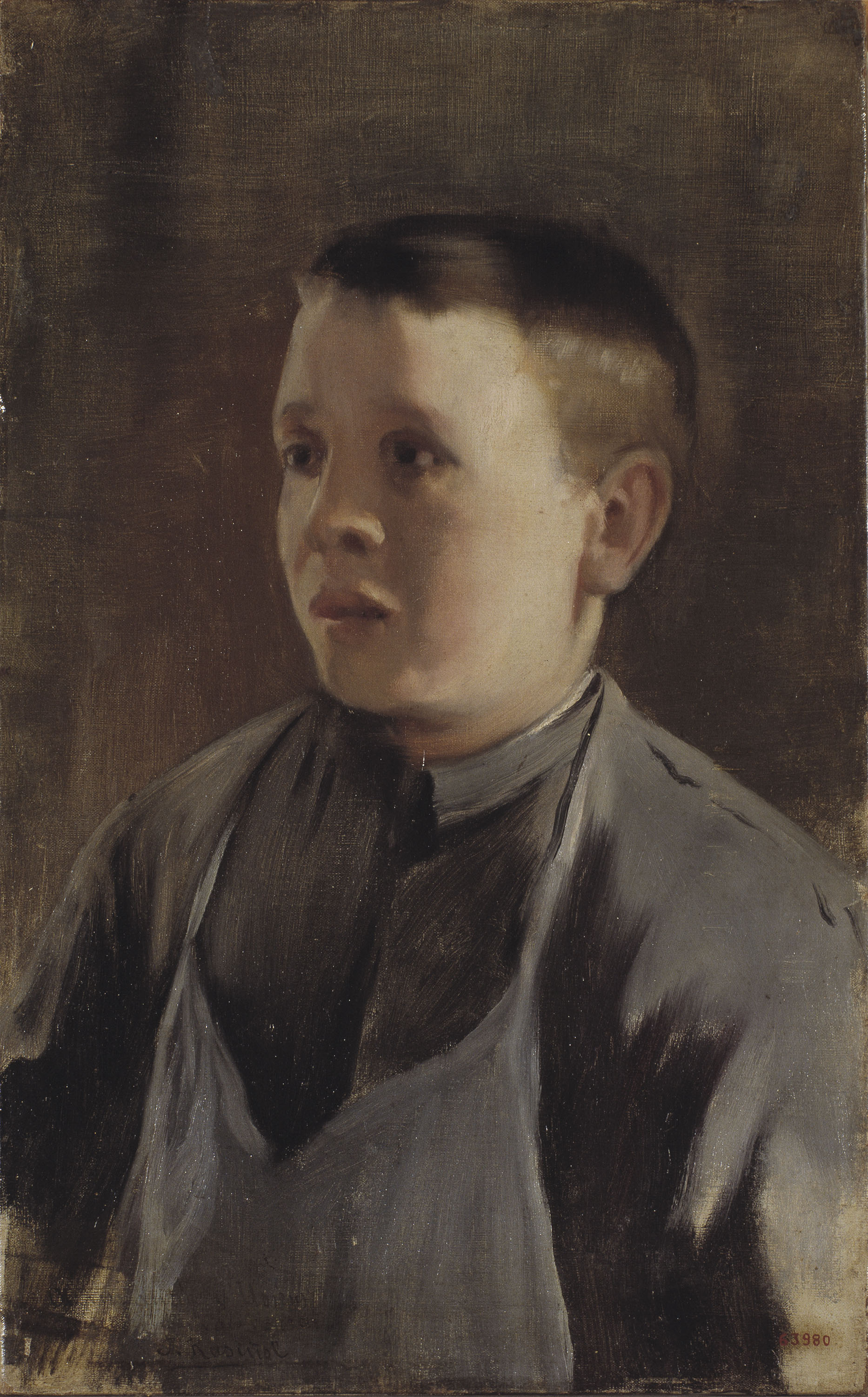 image for: Santiago Rusiñol - Retrat de nen - Cap a 1893-1895