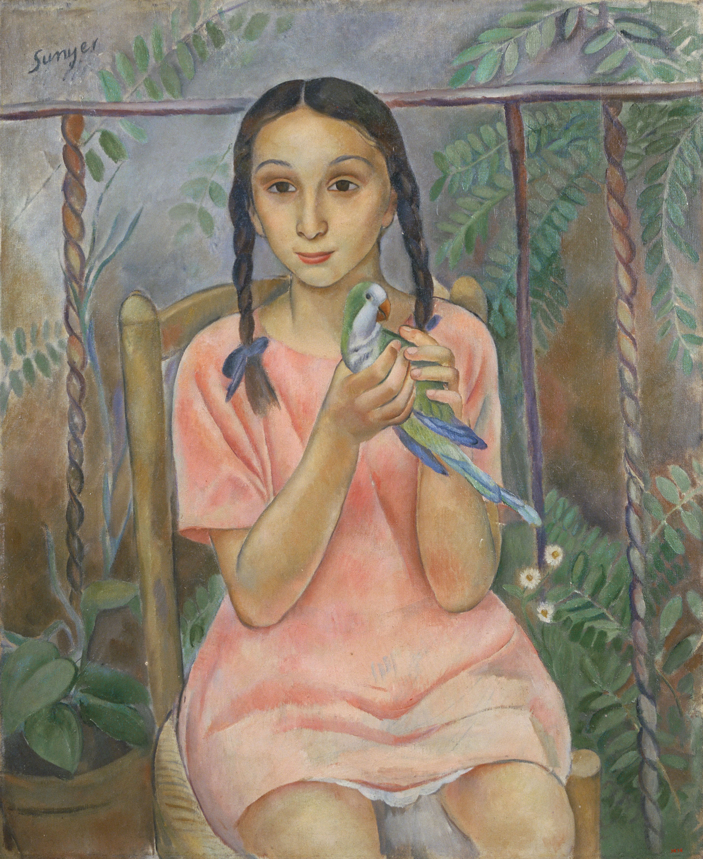 image for: Joaquim Sunyer - La Maria Dolors - 1916