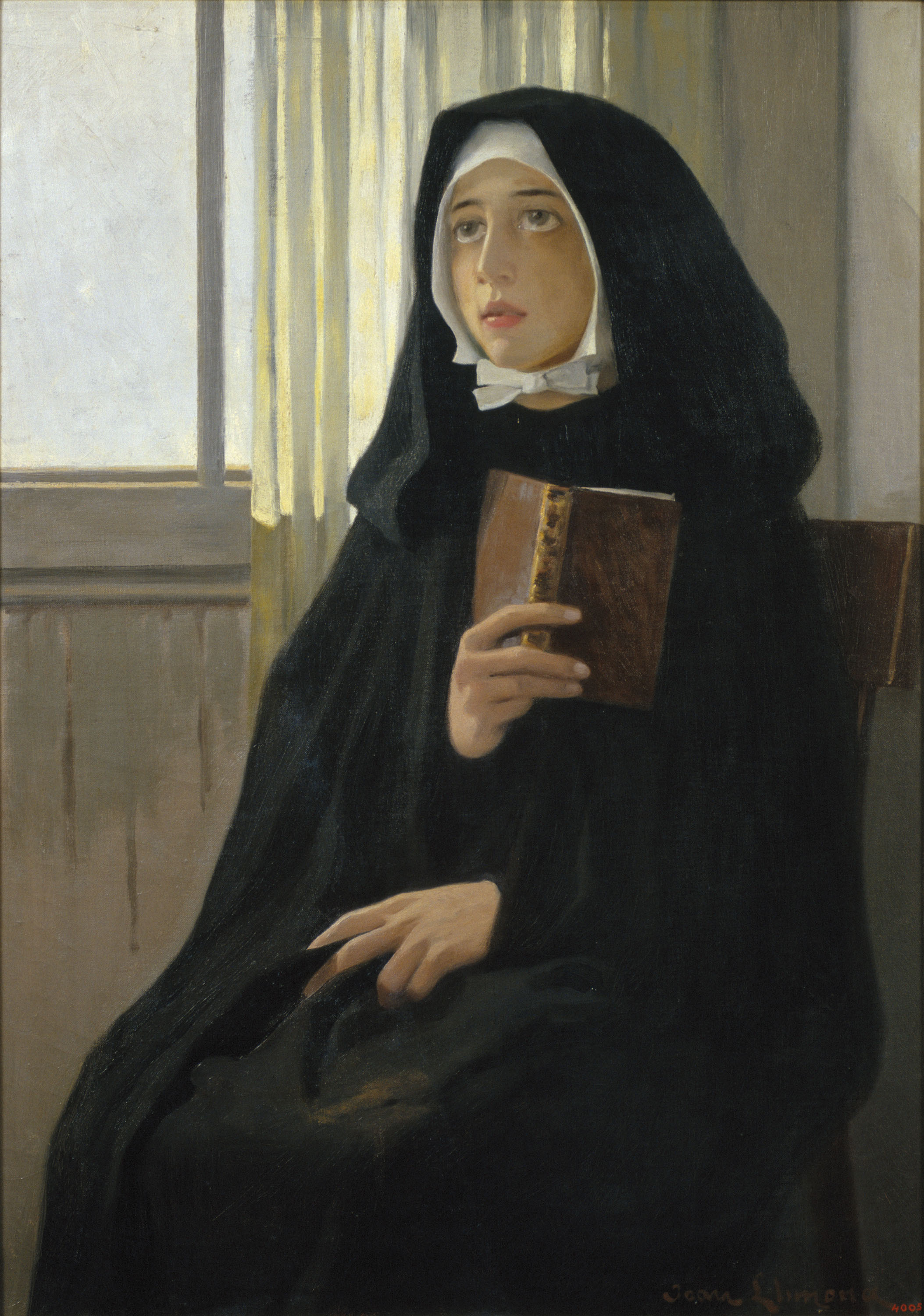 image for: Joan Llimona - La novícia - 1898