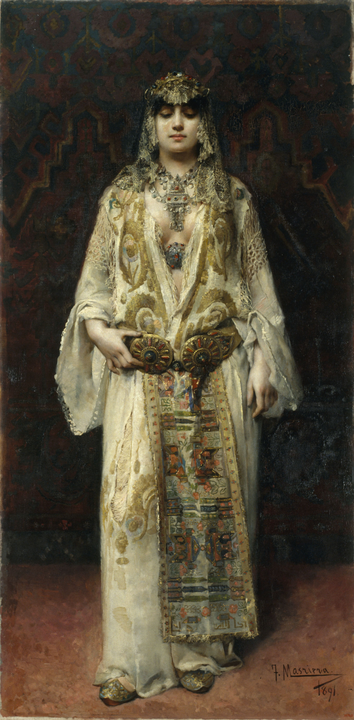 image for: Francesc Masriera - En presència del Senyor - 1891