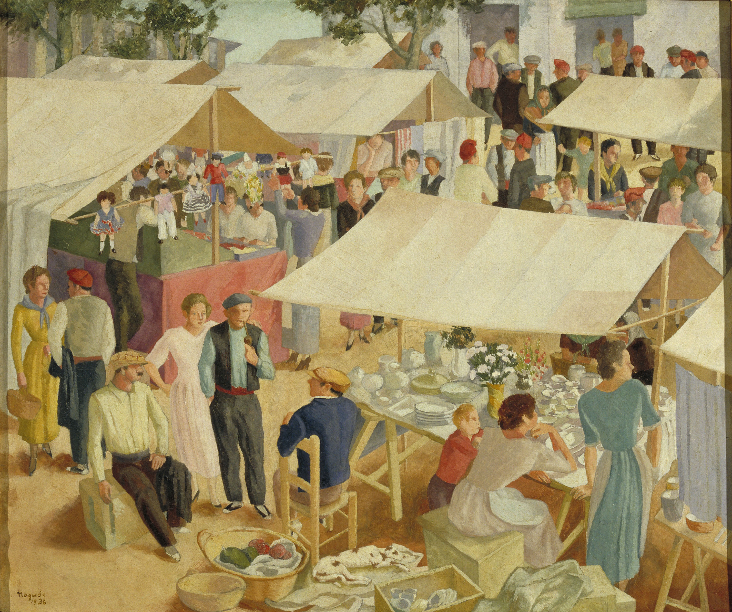 image for: Xavier Nogués - Fira d&#039;Olot - 1936