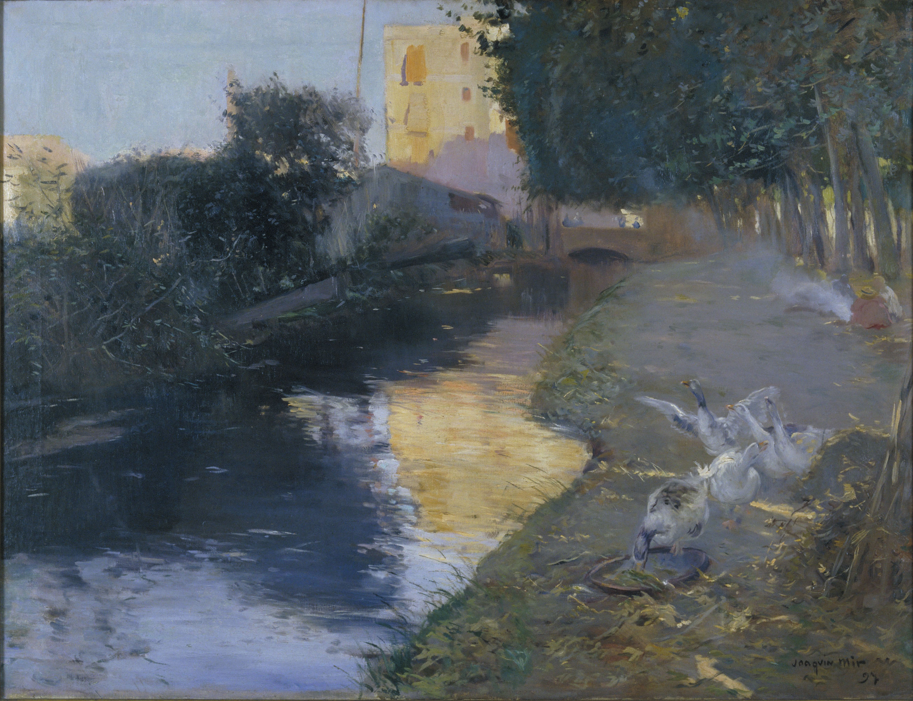 image for: Joaquim Mir - La séquia - 1897