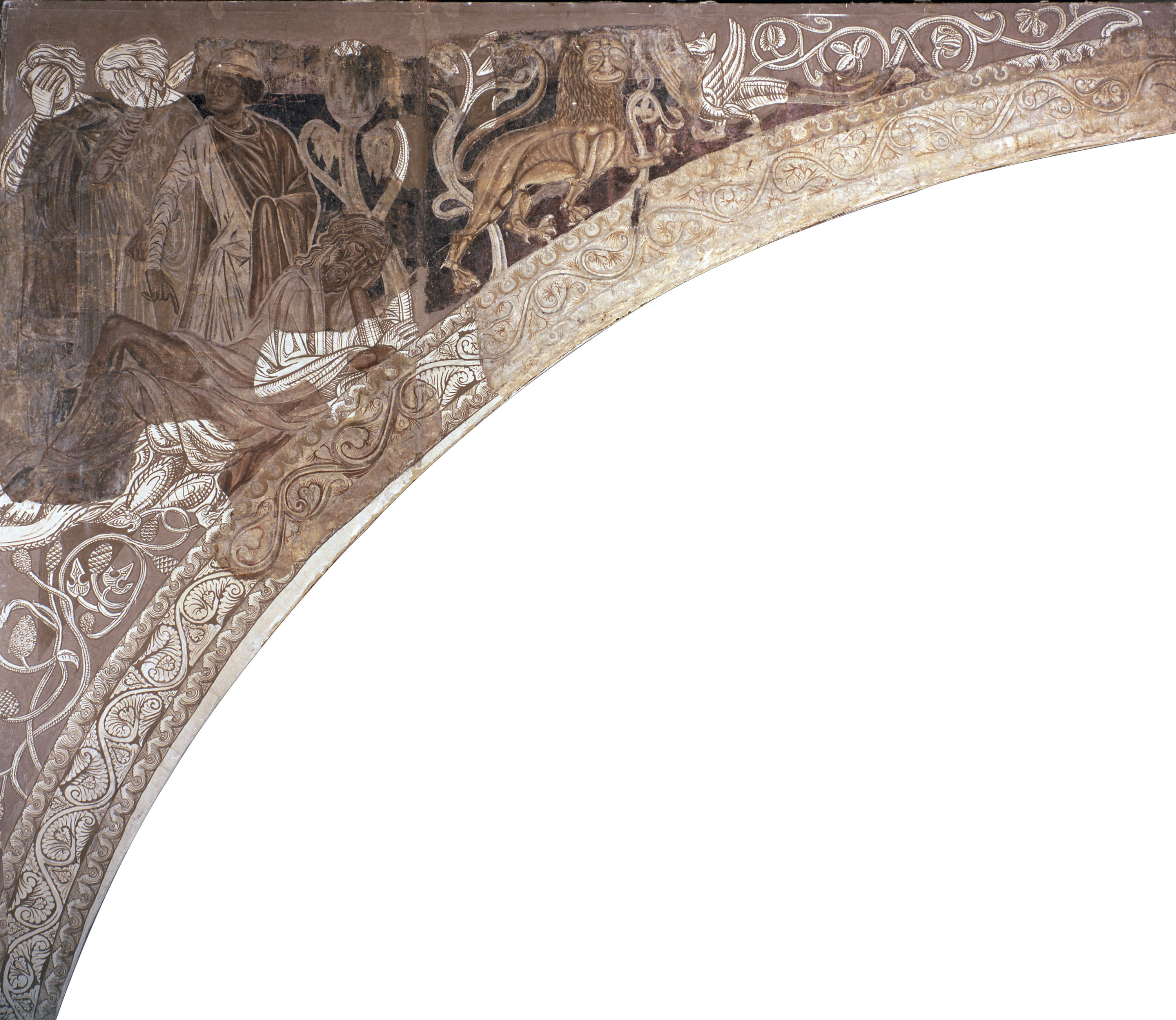 image for: Mestre de la sala capitular de Sixena - Embriaguesa de Noè, de la sala capitular de Sixena - Entre 1196-1208