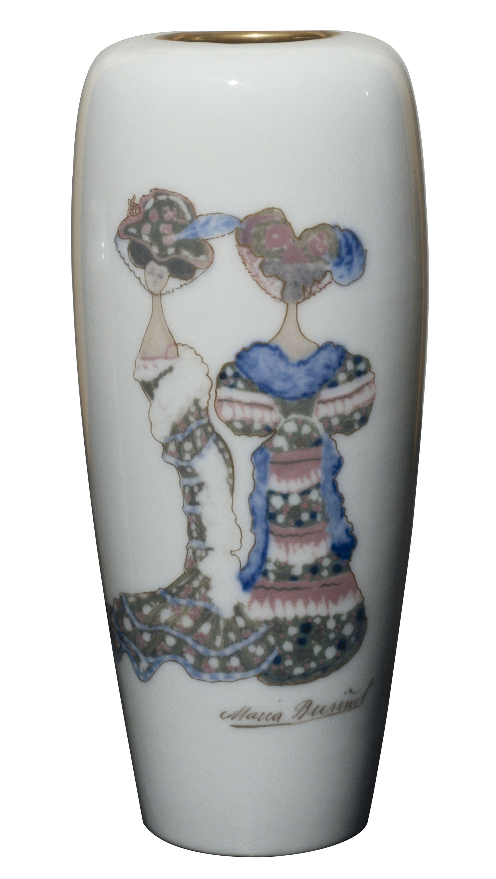 image for: Antoni Serra - Vas decorat amb dues figures femenines - 1901-1907