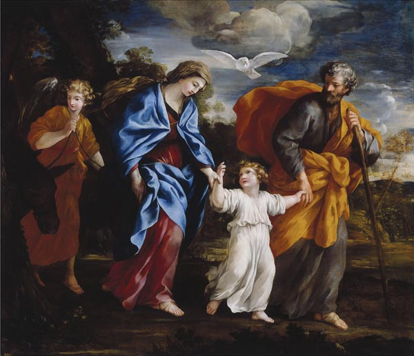 image for: Giovanni Francesco Romanelli - El retorn d&#039;Egipte - Entre 1635-1640