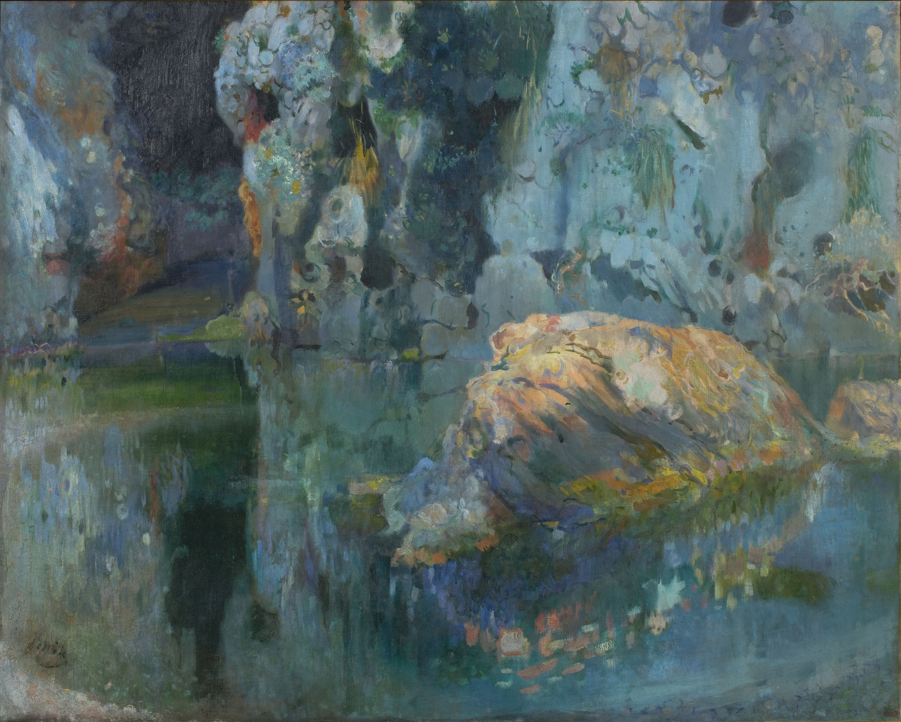 image for: Joaquim Mir - El roc de l&#039;estany - Mallorca, cap a 1903