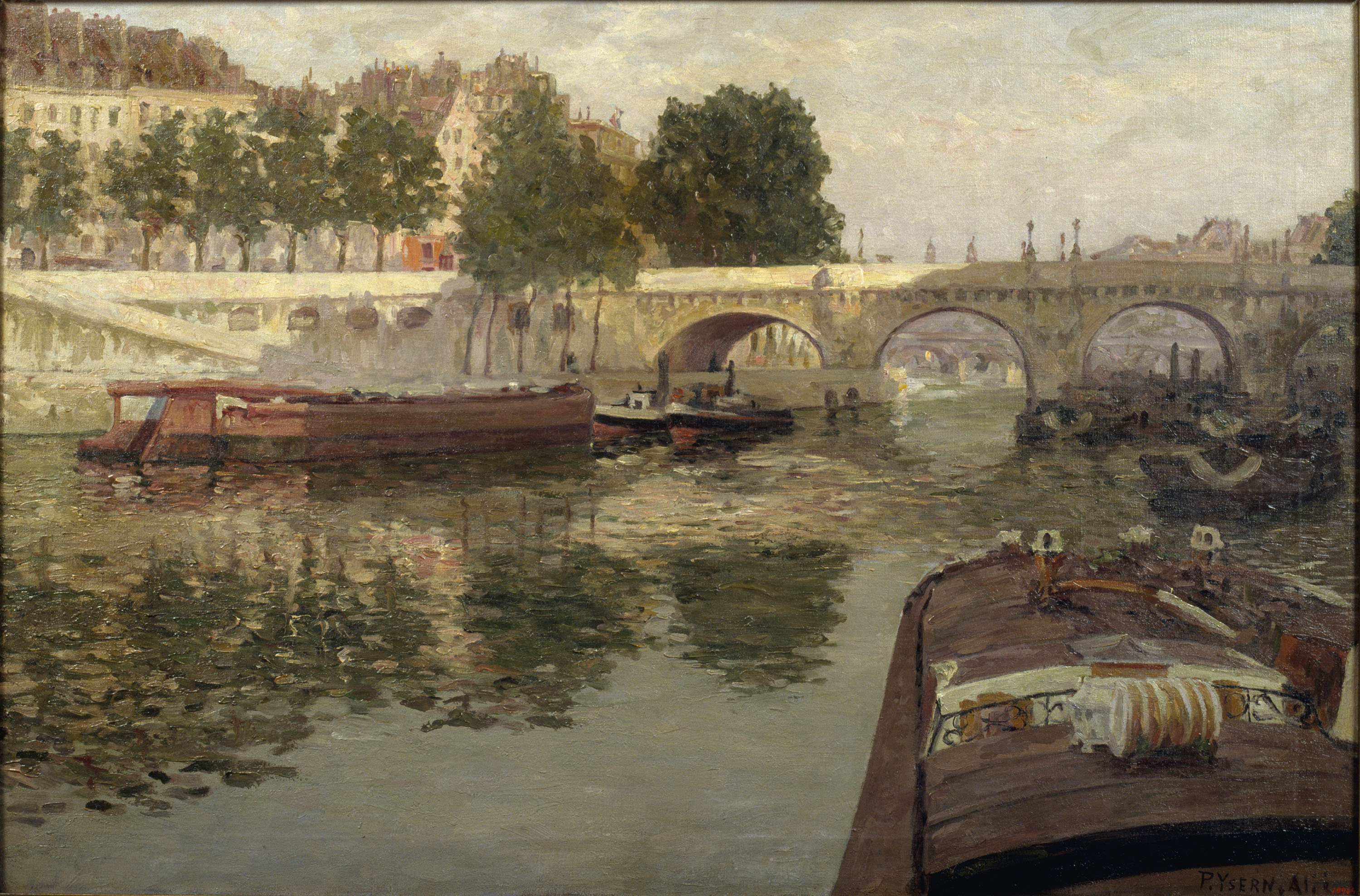 image for: Pere Ysern - El Sena - París, cap a 1900-1901
