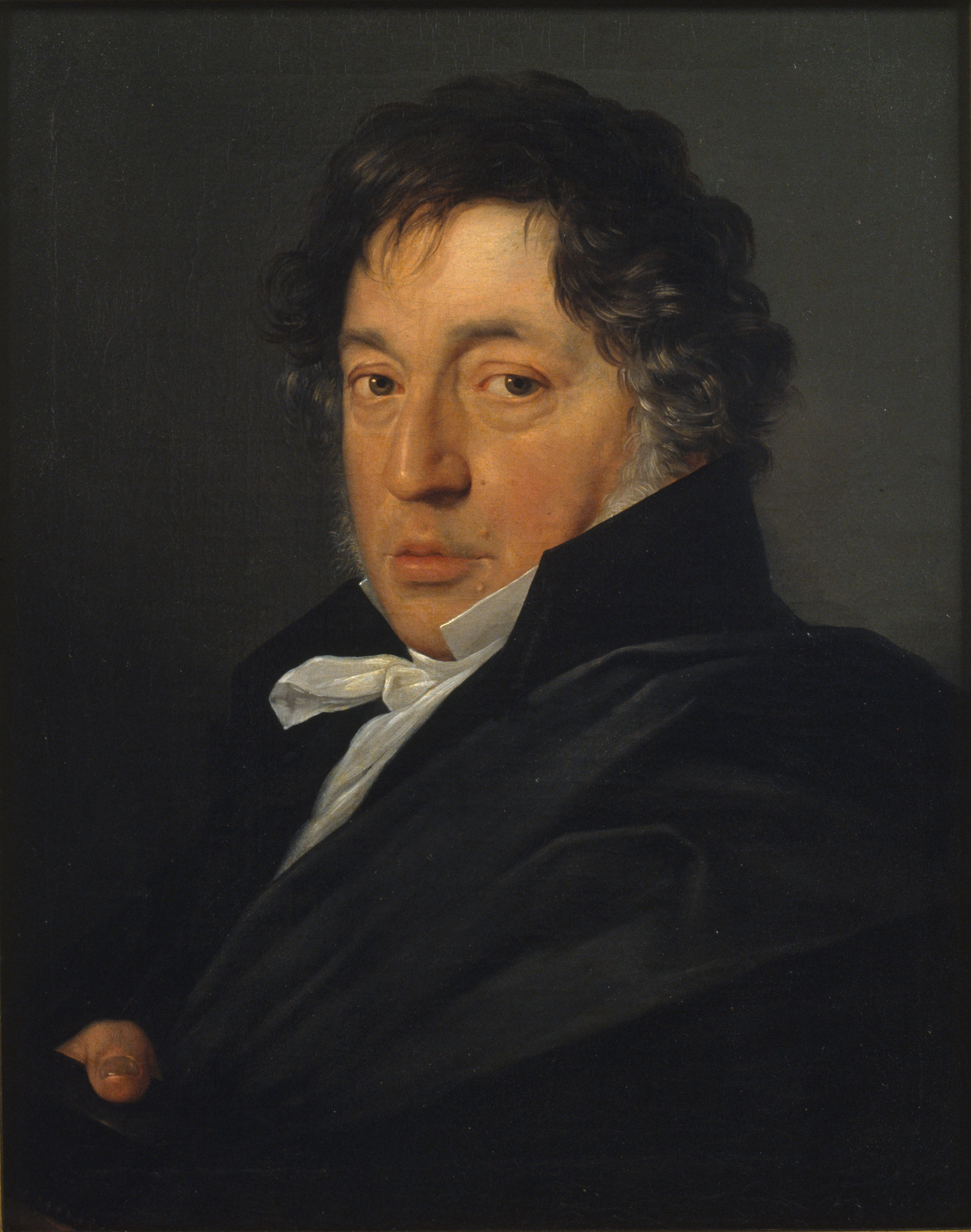 image for: Antonio Mercar - Retrat del pintor Zacarías González Velázquez - Cap a 1828