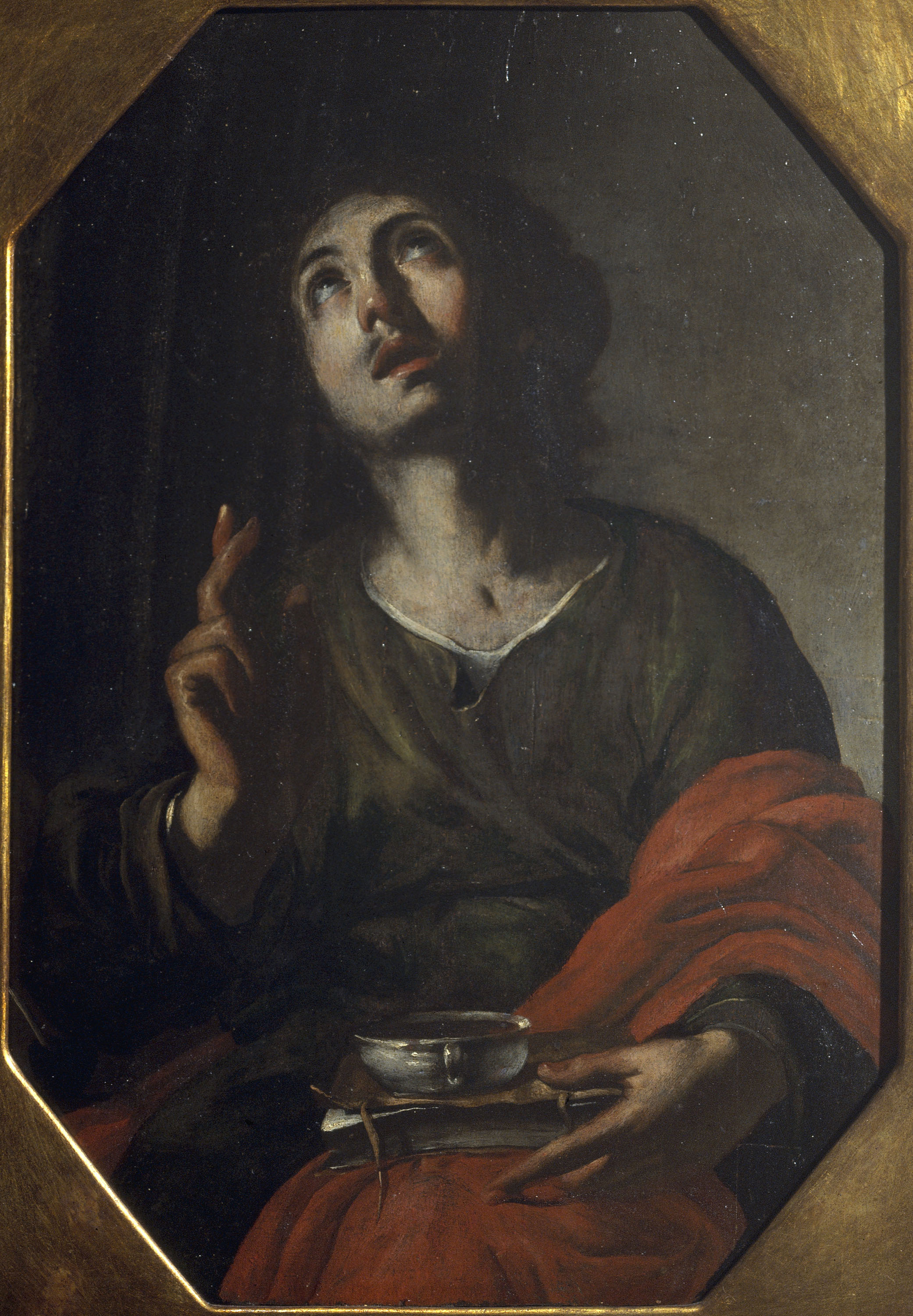 image for: Bernardo Cavallino - Sant Joan Evangelista - Entre 1640-1650