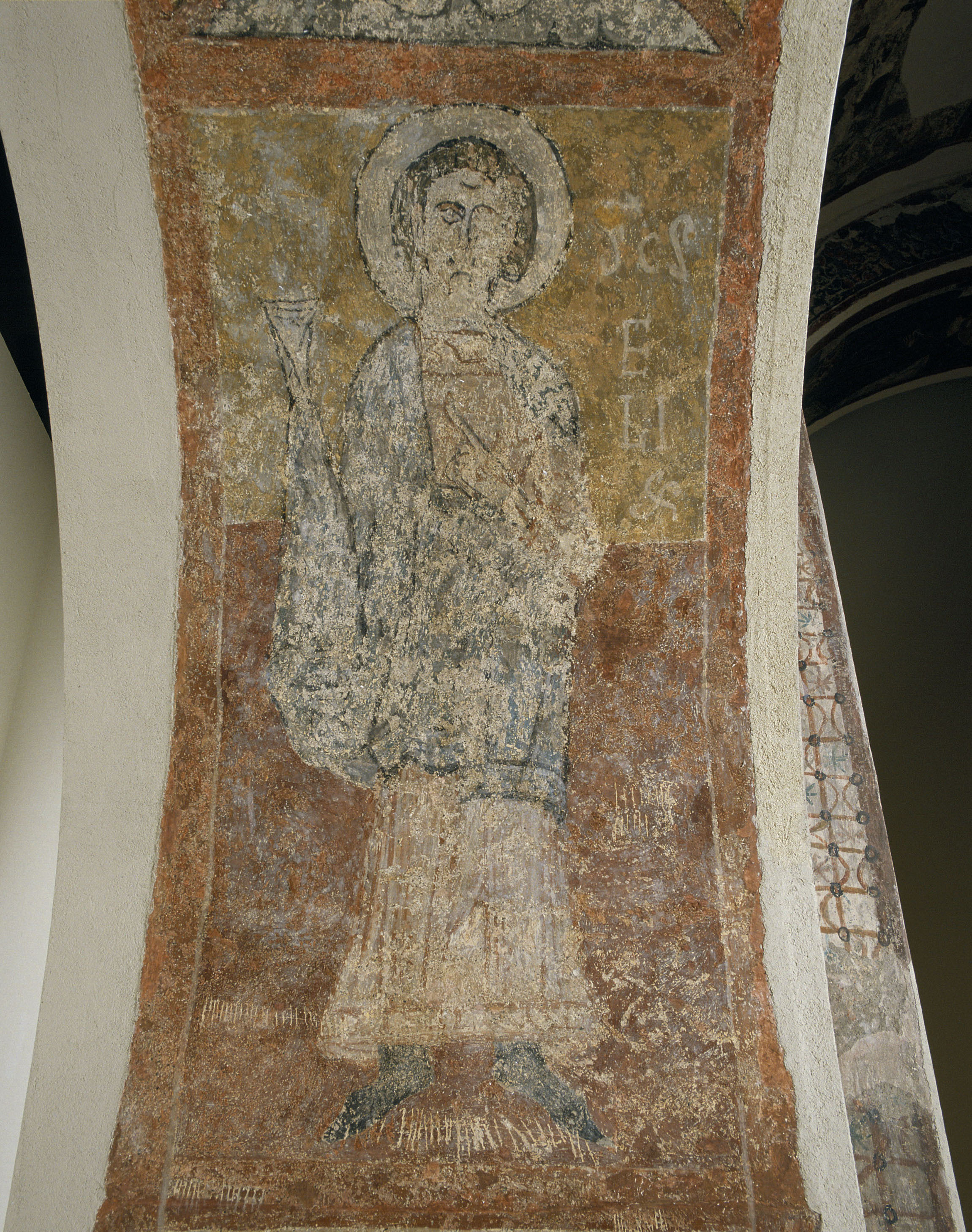 image for: Tercer Mestre de Sorpe - Sant Feliu i el símbol zodiacal de Gèminis de Sorpe - Mitjan segle XII [3]