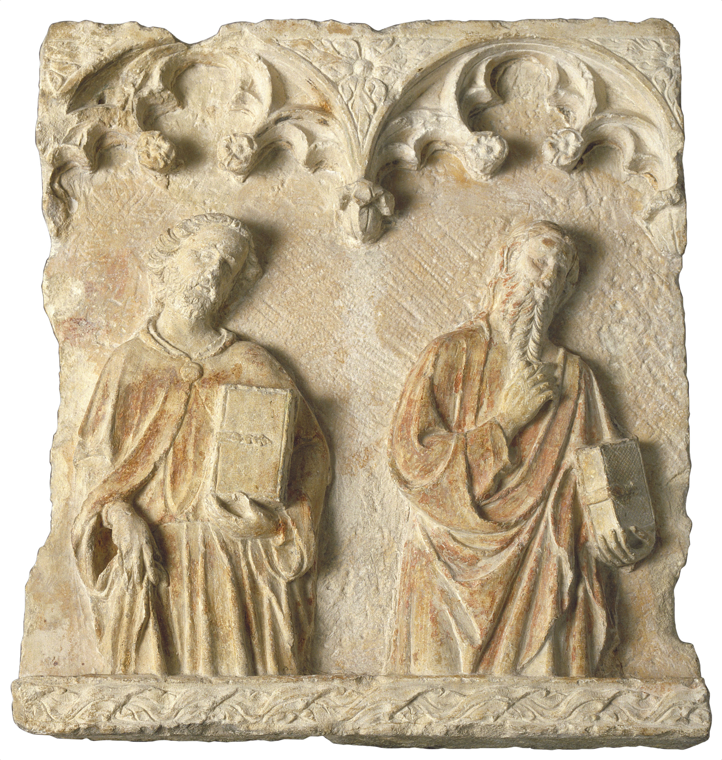 image for: Mestre de Sant Mateu - Dos apòstols - Darrer terç del segle XIV