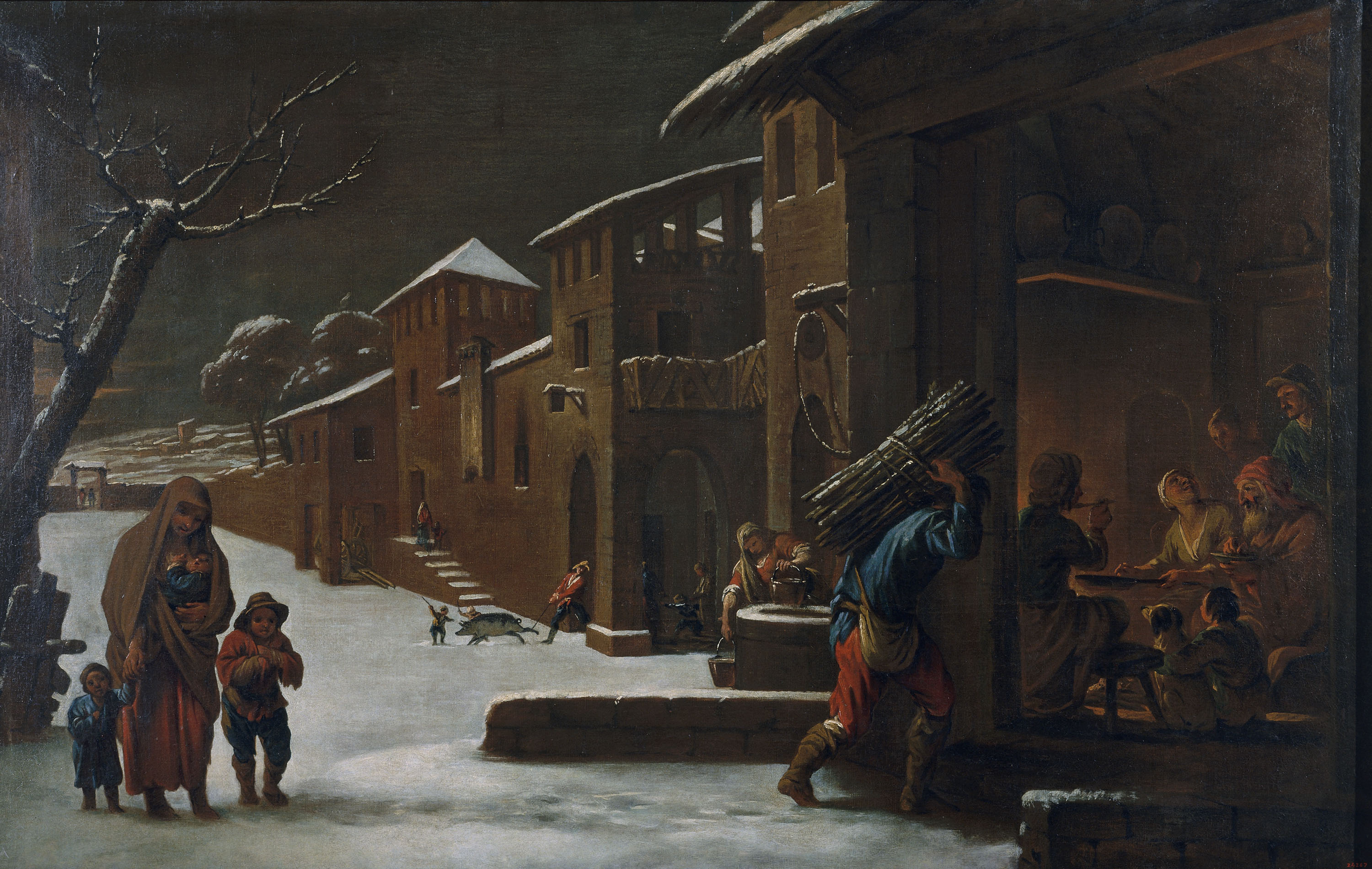 image for: Antoni Viladomat - L&#039;hivern - Entre 1730-1755