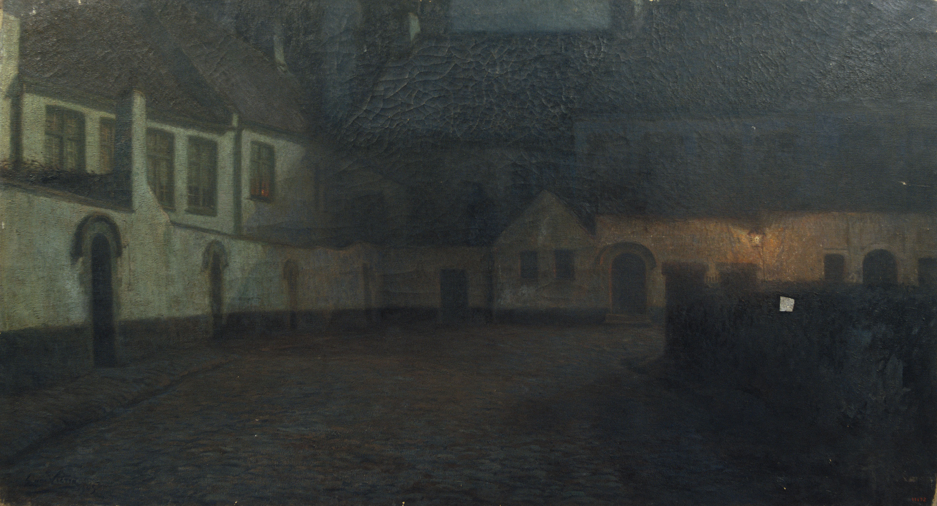 image for: Emmanuel Viérin - La nit en el beateri - 1905