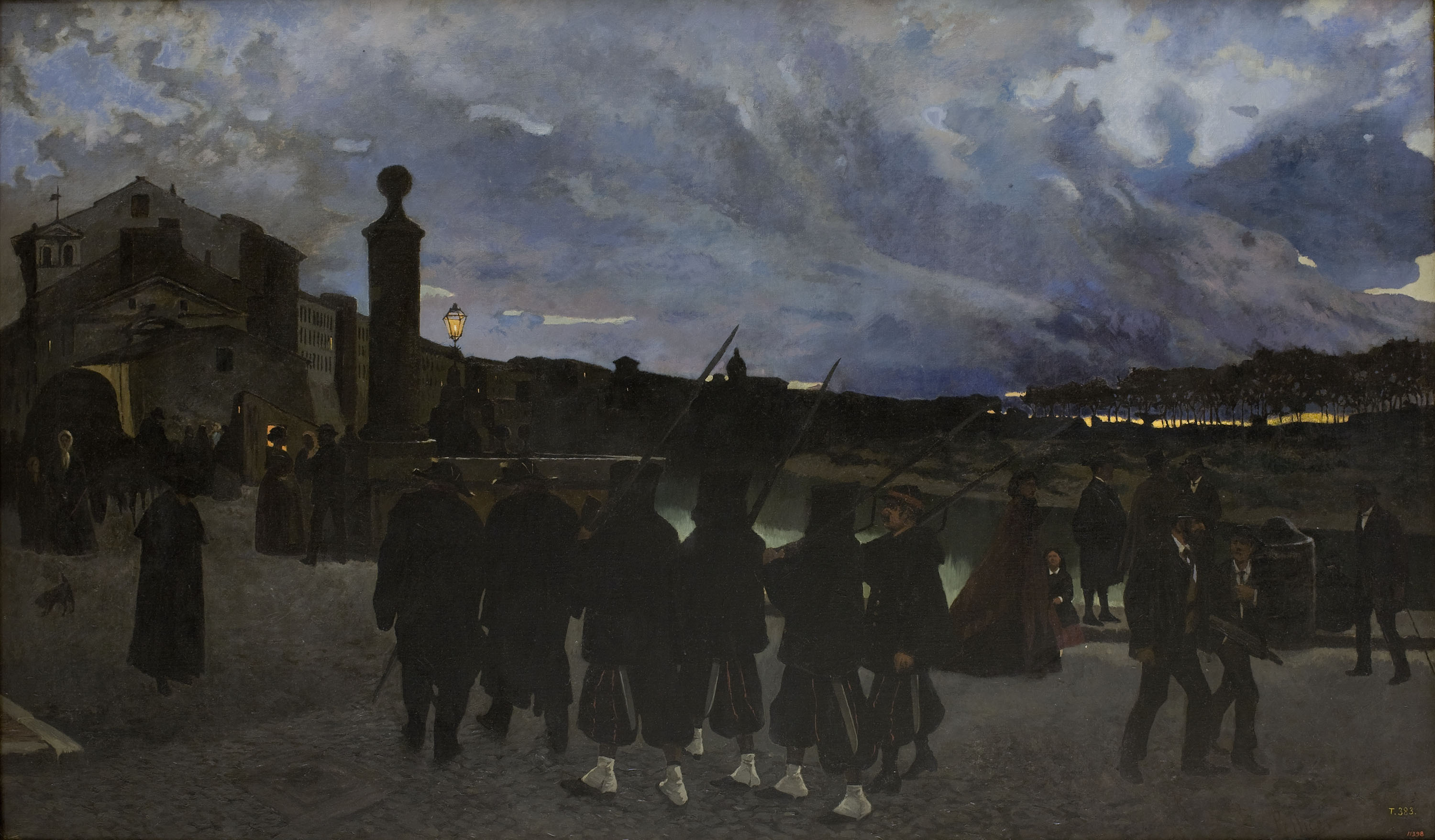 image for: Josep Lluís Pellicer - Zitto. Silenzio, che passa la ronda - Roma, 1869