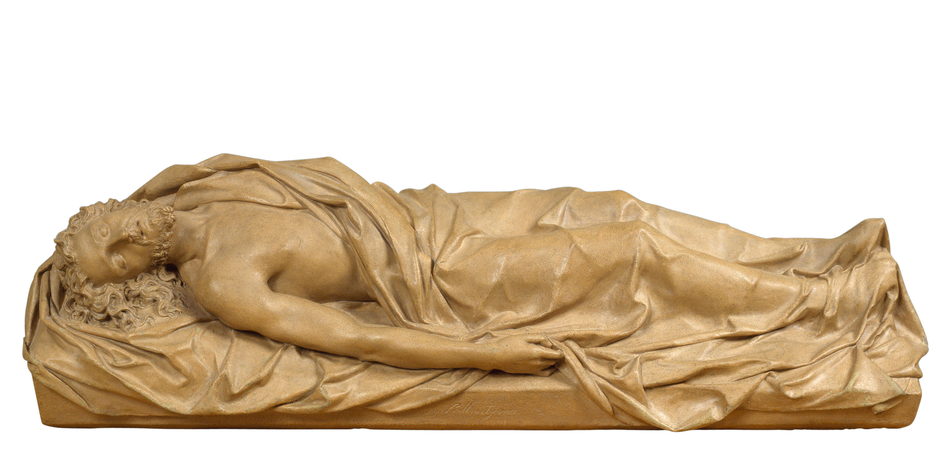 image for: Agapit Vallmitjana Barbany - Crist jacent - 1869