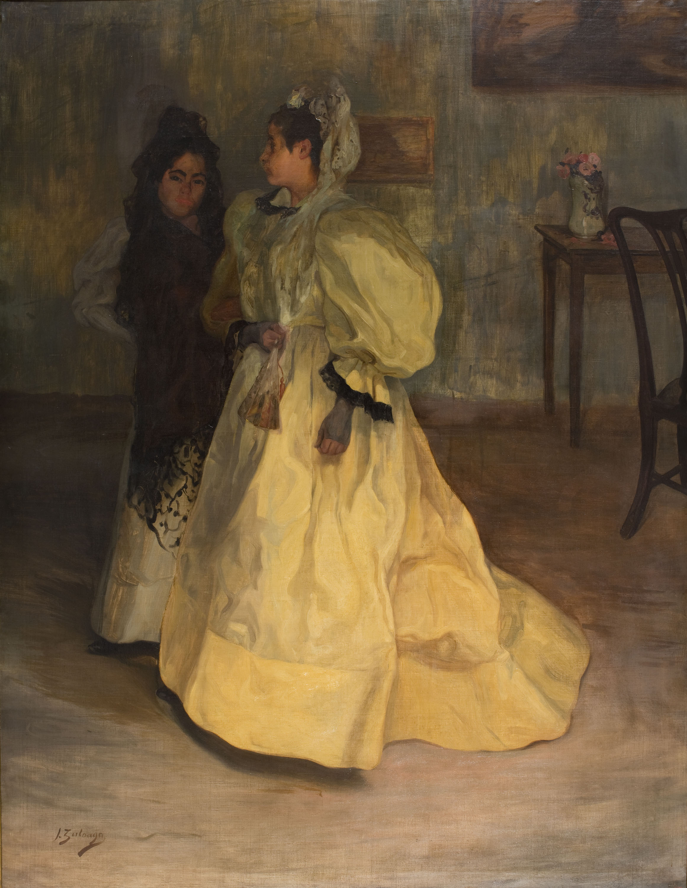 image for: Ignacio Zuloaga - Amigues - 1896