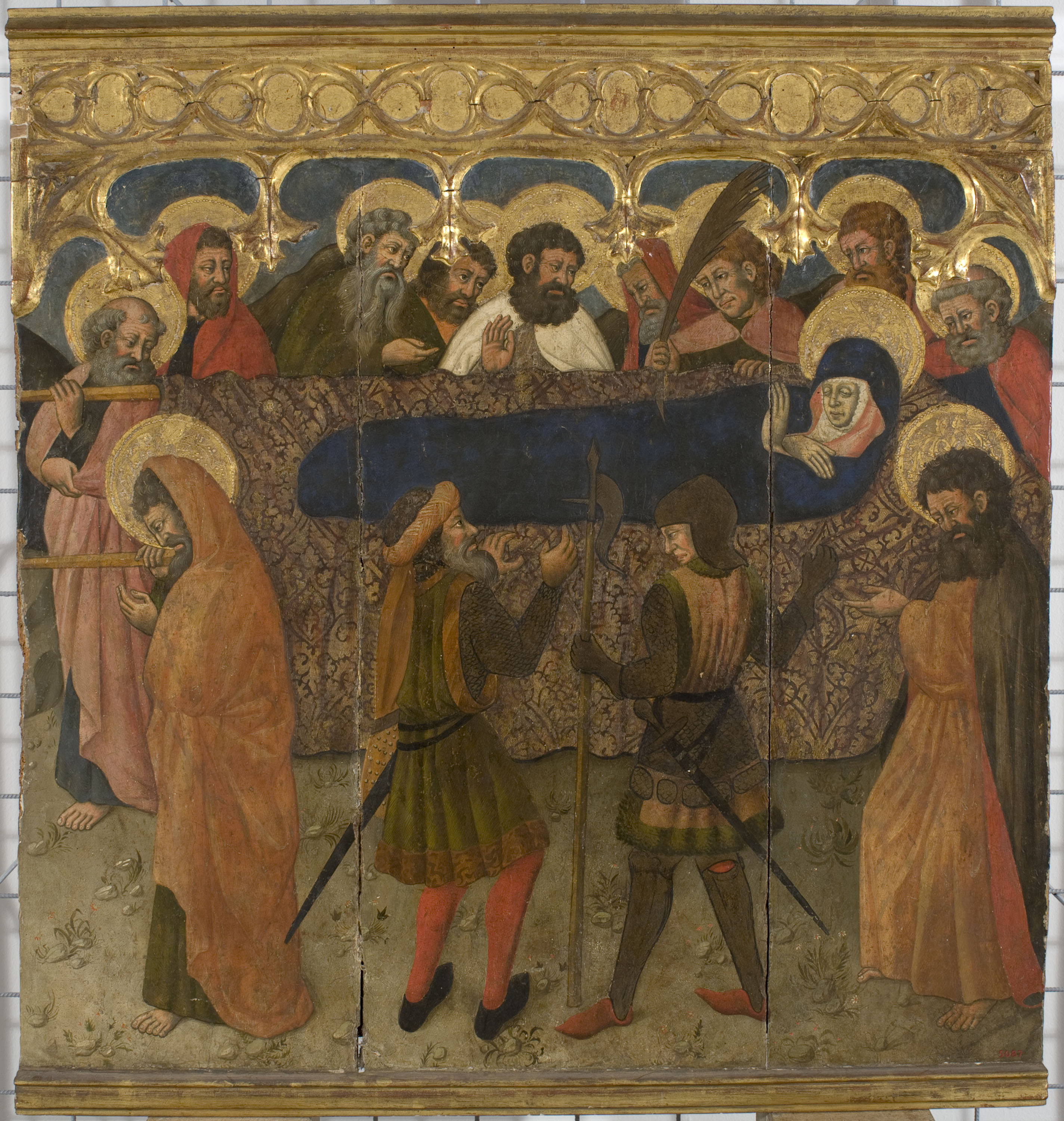 image for: Segon Mestre d’Estopanyà - Trasllat del cos de la Mare de Déu - Cap a 1450
