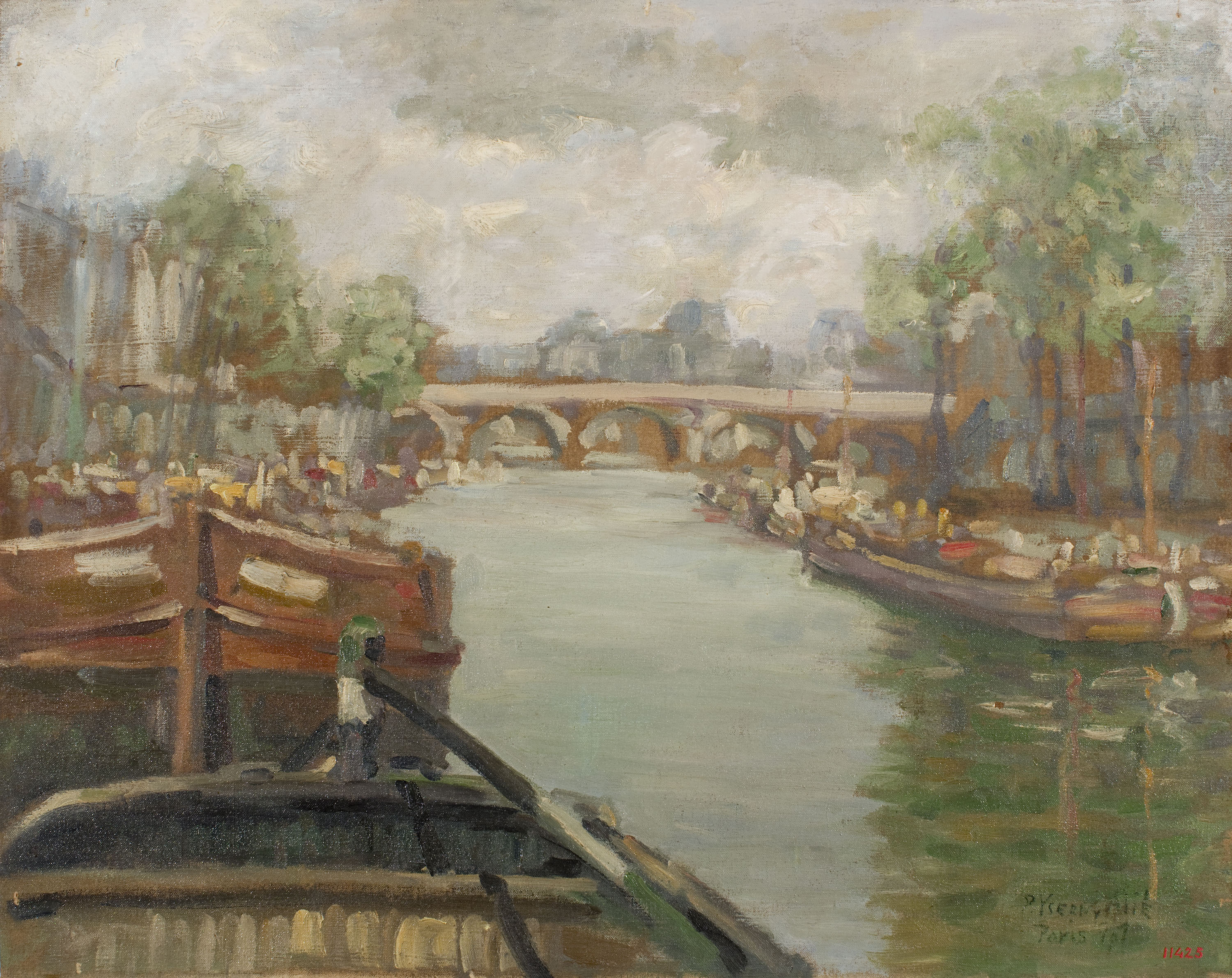 image for: Pere Ysern - El Sena - París, 1907