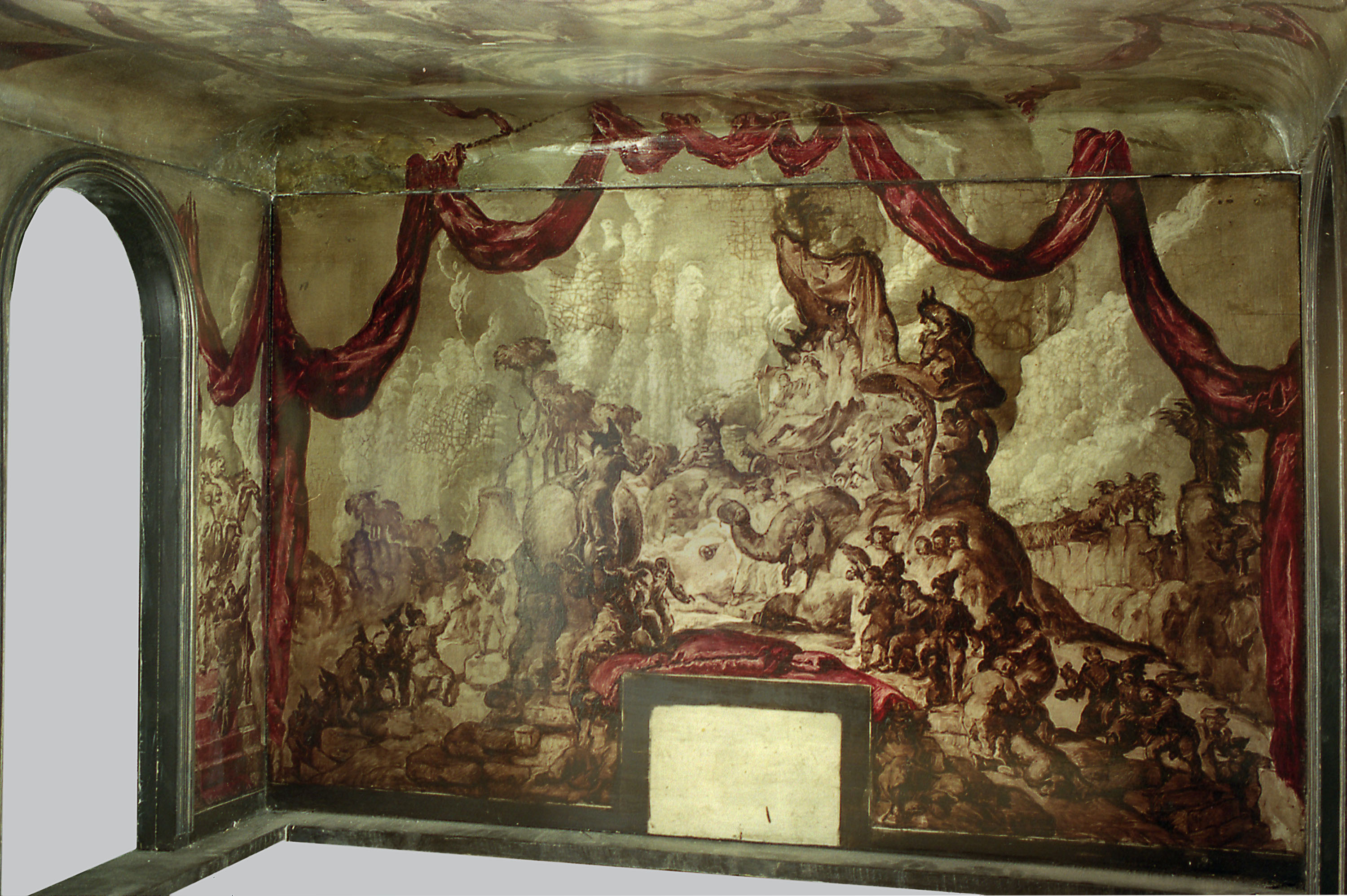 image for: Josep Maria Sert - Expedició de la reina de Saba. Maqueta de la sala de música de Maurice Wendel a París - 1924-1925