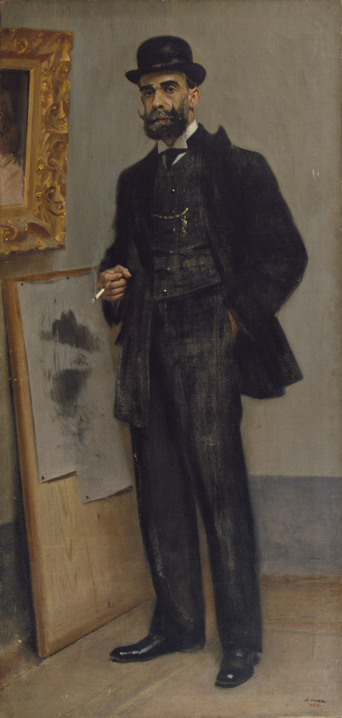 image for: Segundo Matilla - Retrat de l&#039;escriptor Frederic Pujulà i Vallès - Cap a 1907-1914