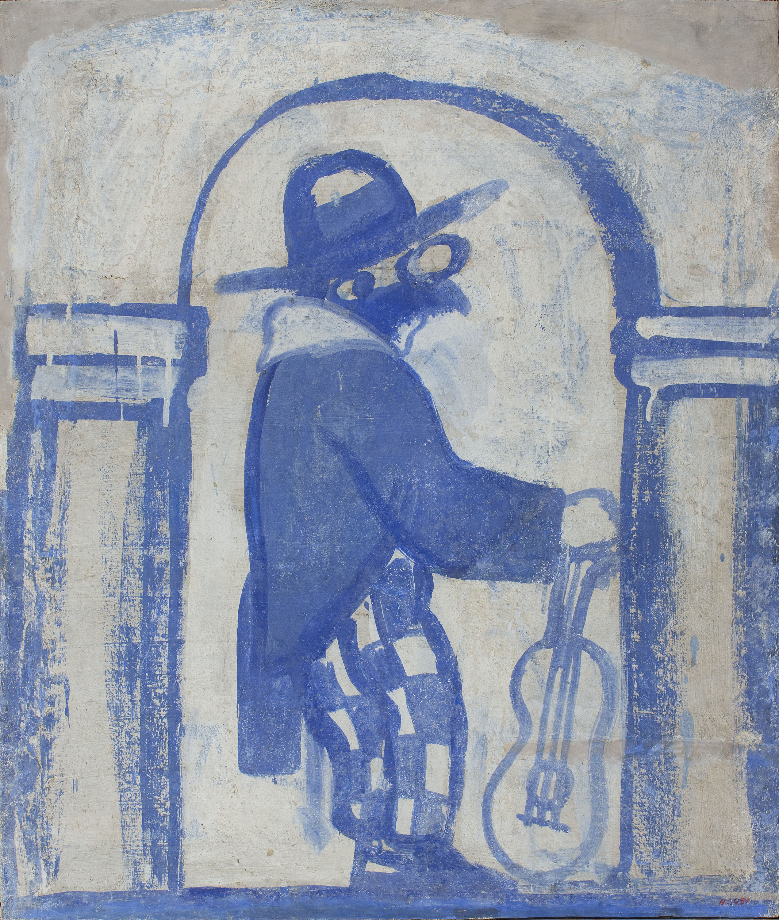 image for: Xavier Nogués - Fragment de la decoració mural del celler de les Galeries Laietanes - 1915
