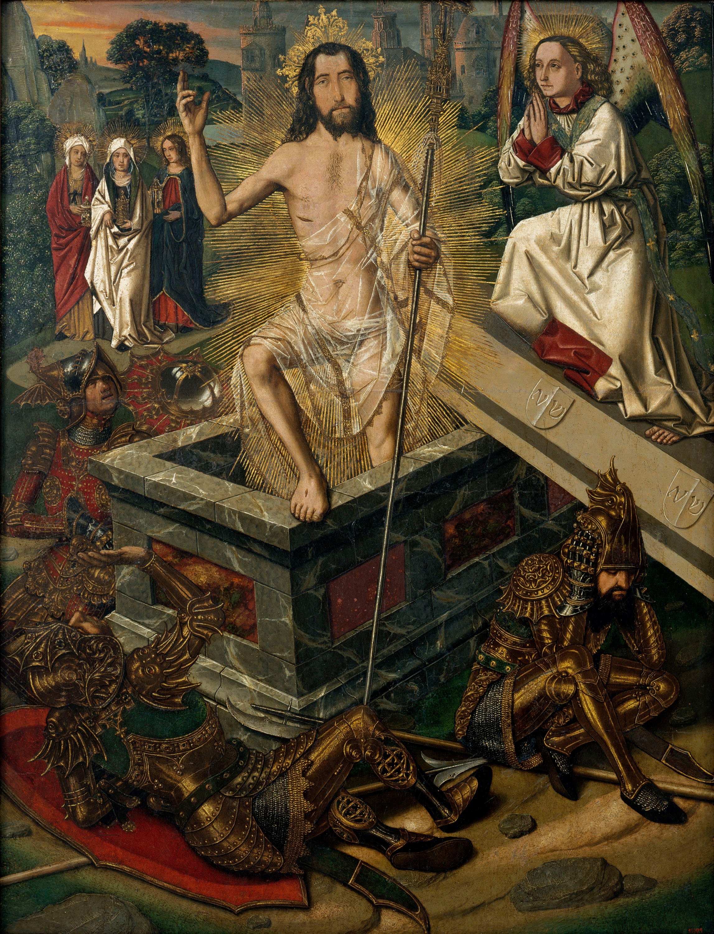 image for: Bartolomé Bermejo - Resurrecció - Cap a 1474-1479