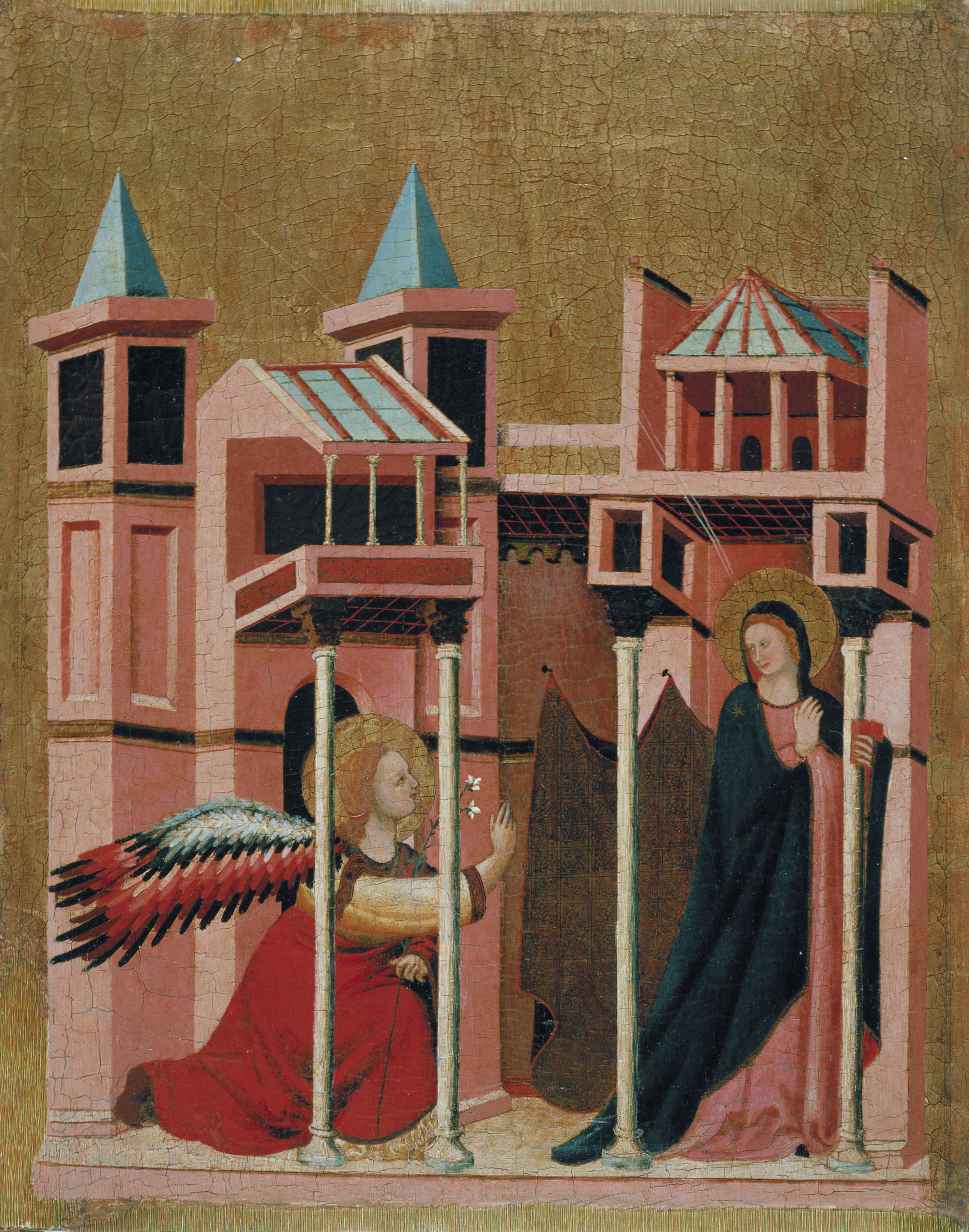 image for: Mestre de la Madonna Cini - Anunciació - Cap a 1330