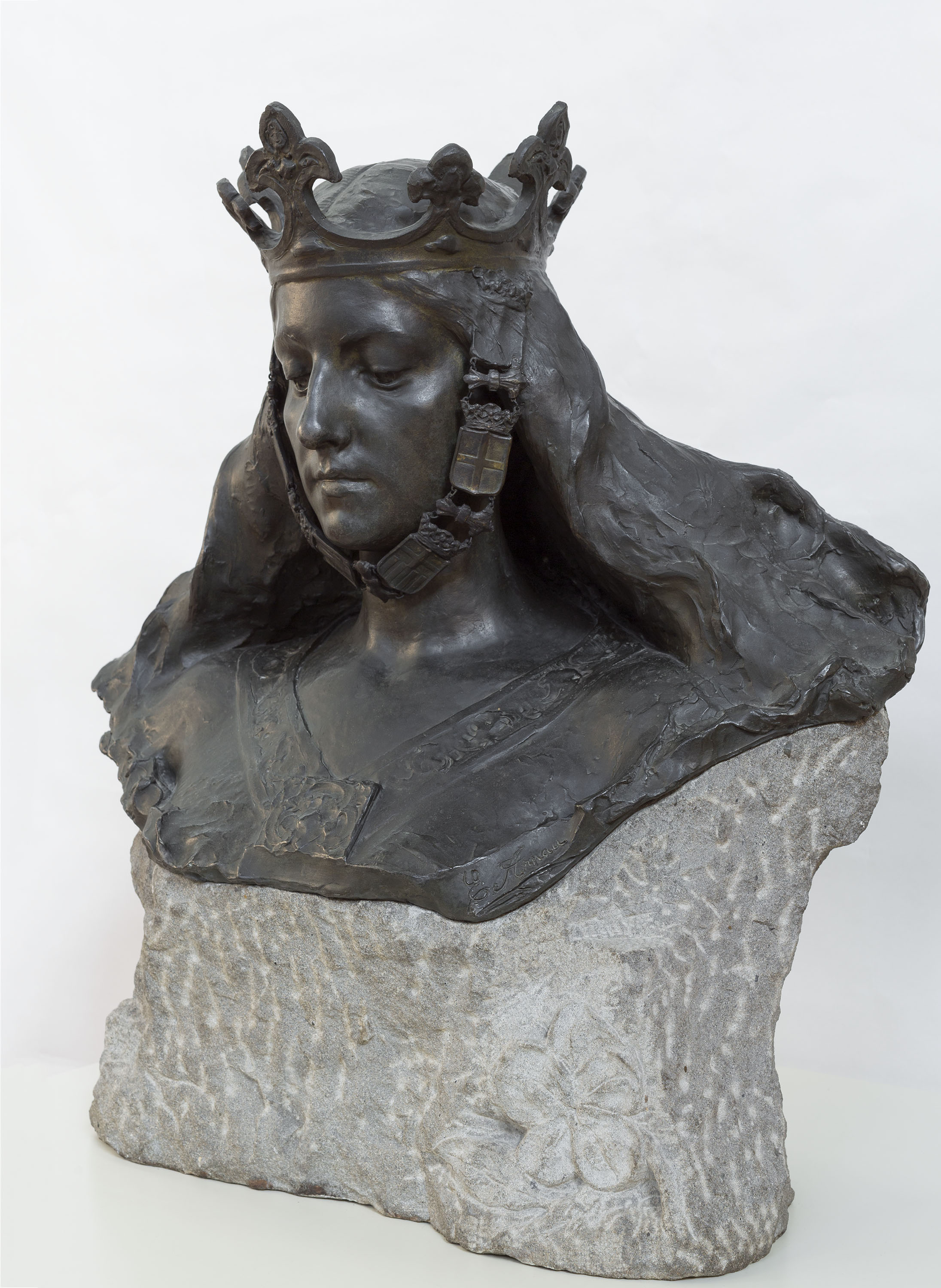 image for: Eusebi Arnau - Bust de matrona representant Barcelona - 1897 [1]