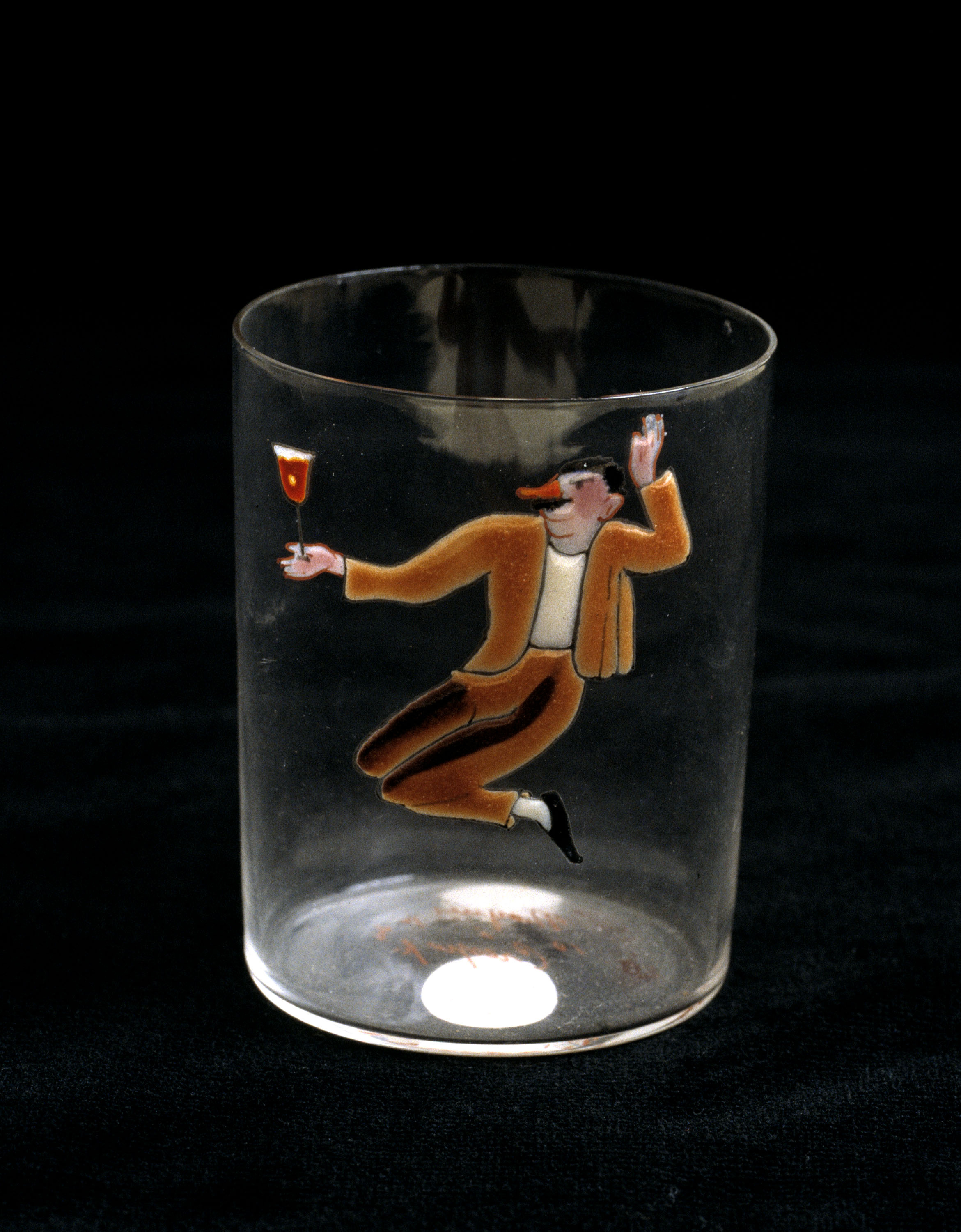image for: Xavier Nogués - Vas amb borratxet i copa a la mà - 1916-1918
