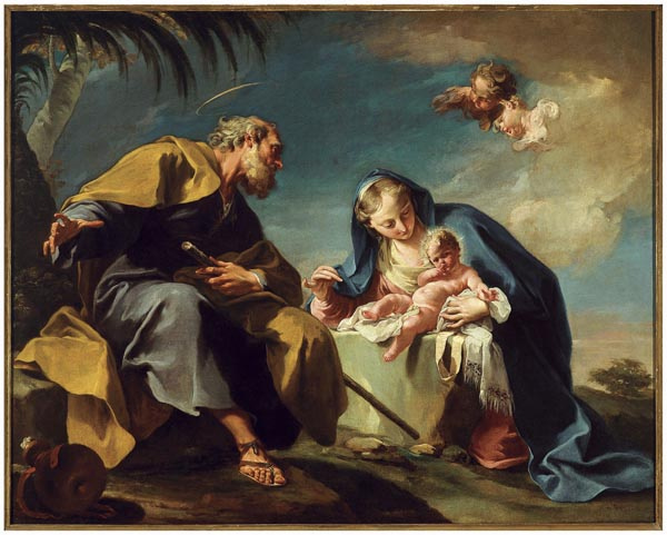 image for: Giovanni Battista Pittoni - Descans en la Fugida a Egipte - 1725-1726