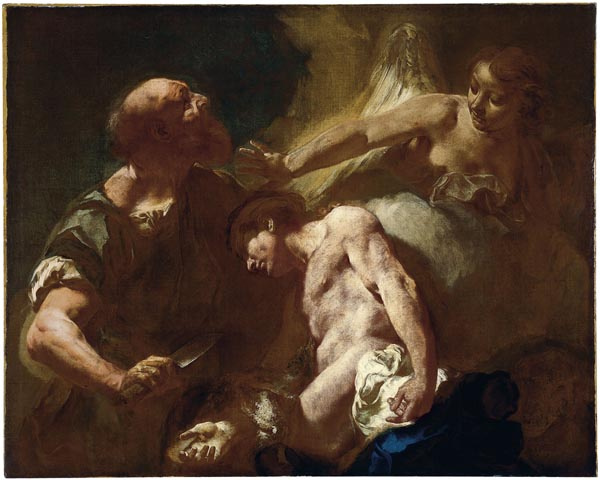 image for: Giambattista Piazzetta - Sacrifici d&#039;Isaac - 1712-1714