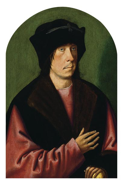 image for: Anònim - Retrat d&#039;un home - Cap a 1520