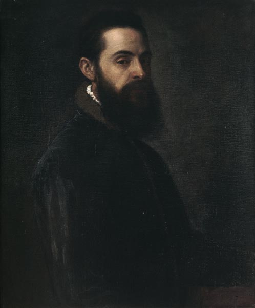 image for: Tiziano Vecellio - Retrat d&#039;Antonio Anselmi - Cap a 1550