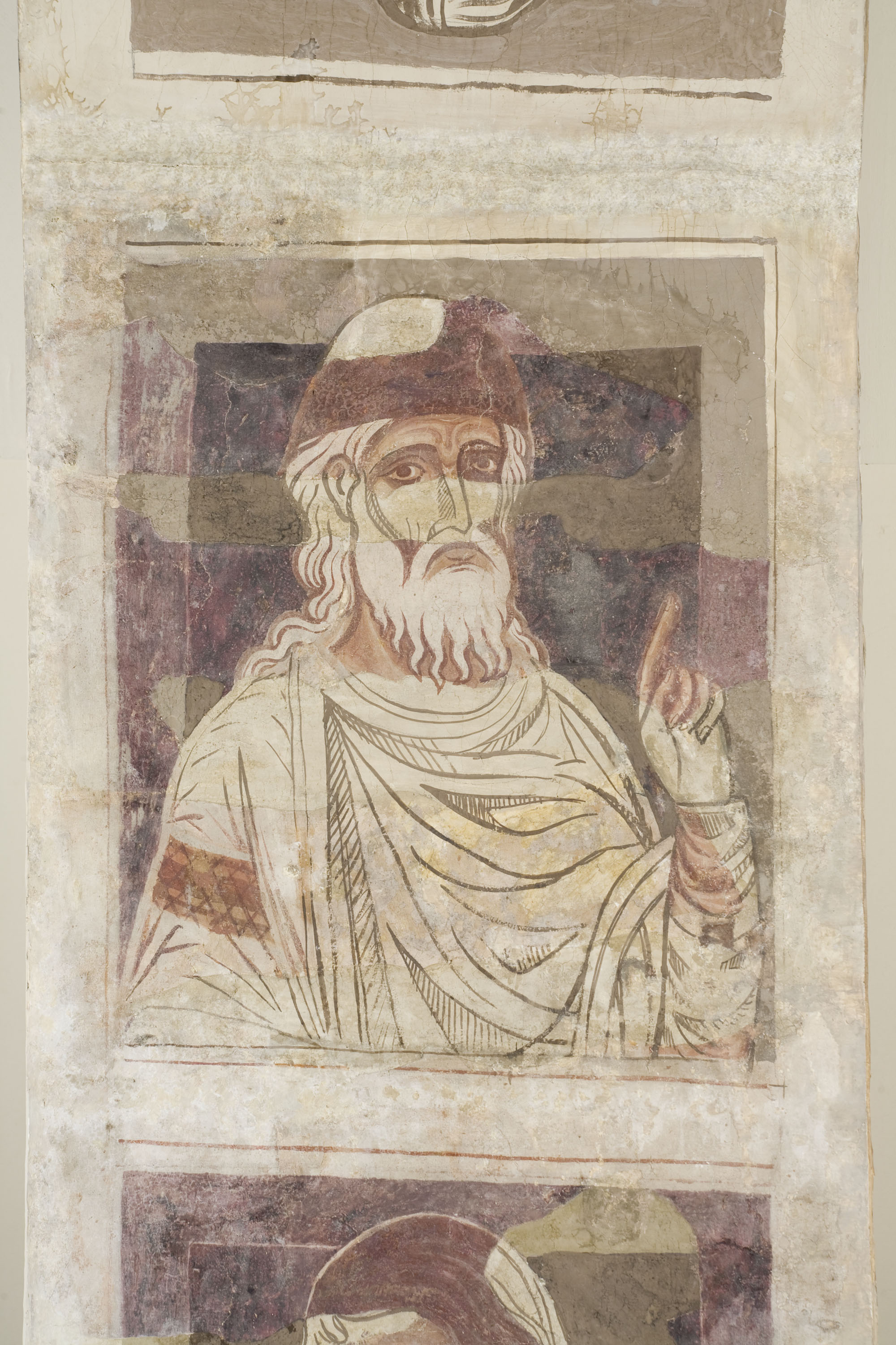 image for: Mestre de la sala capitular de Sixena - De Jannai a Naüm de la genealogia de Crist segons Lluc, de la sala capitular de Sixena - Entre 1196-1208 [1]