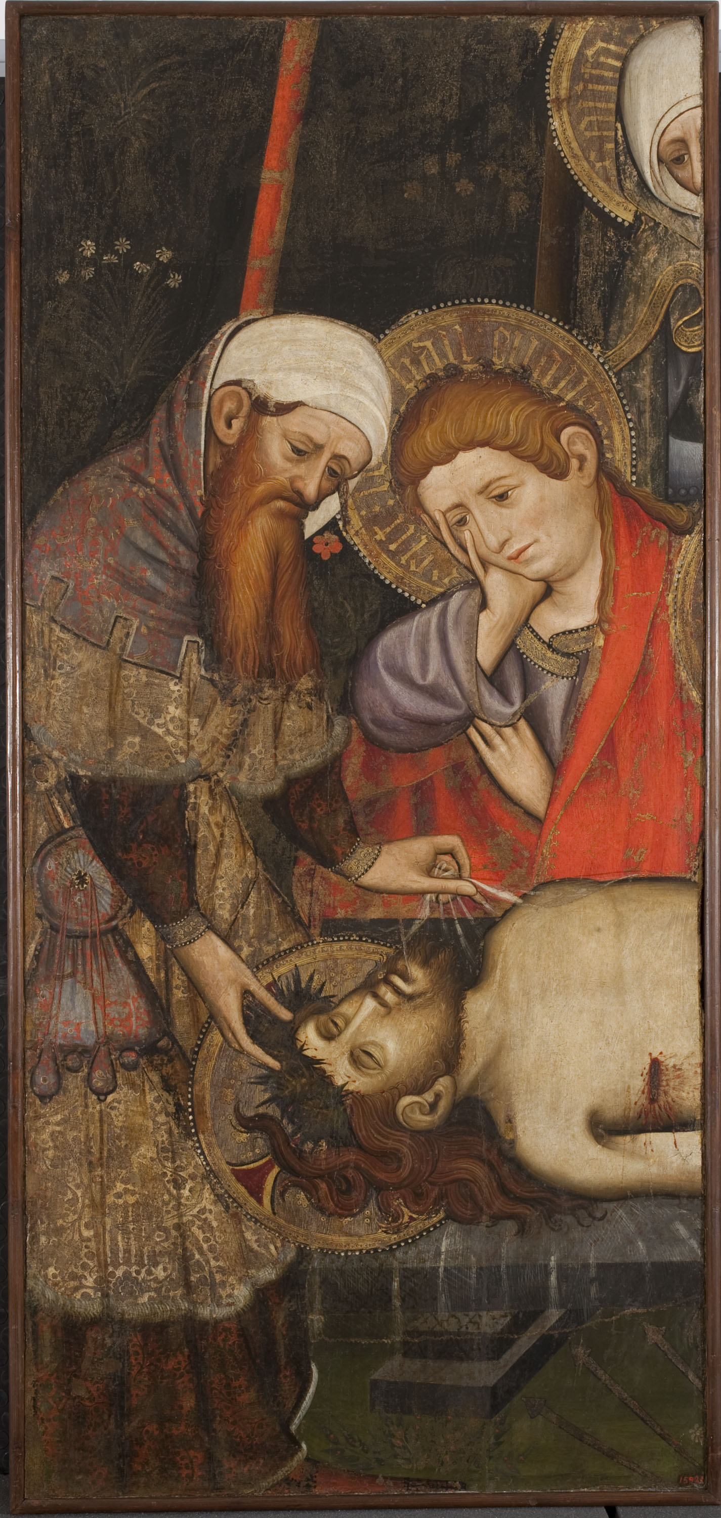 image for: Joan Mates - Plany sobre Crist mort - Cap a 1410-1420