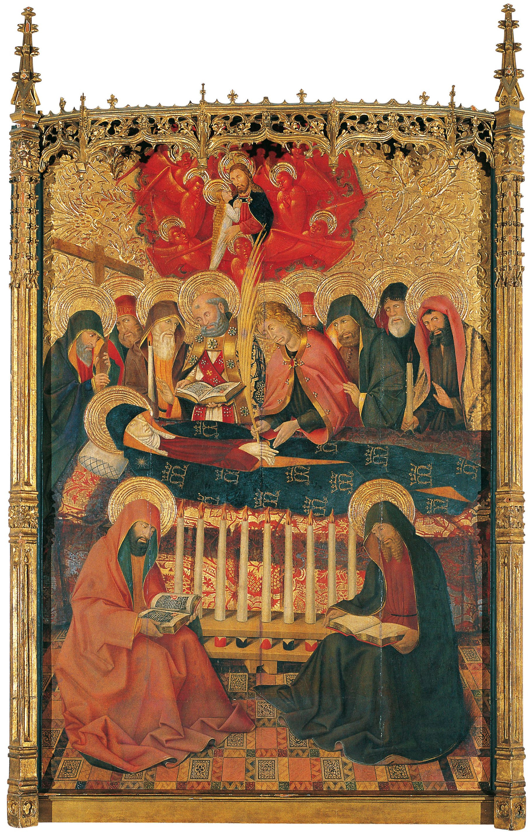 image for: Pere Garcia de Benavarri - Dormició de la Mare de Déu - Cap a 1450-1455
